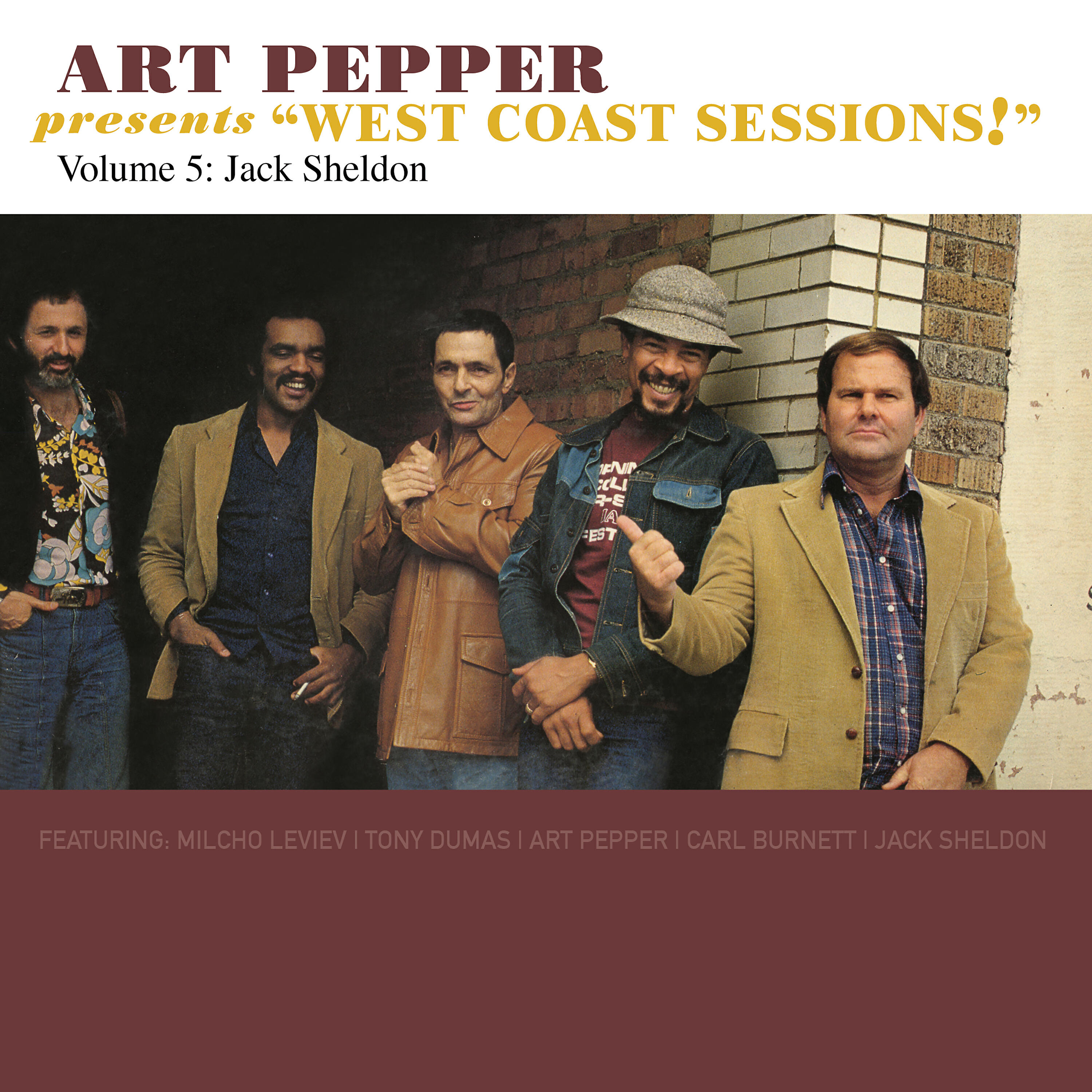 Релиз Art Pepper Presents "West Coast Sessions!" Volume 5: Jack Sheldon