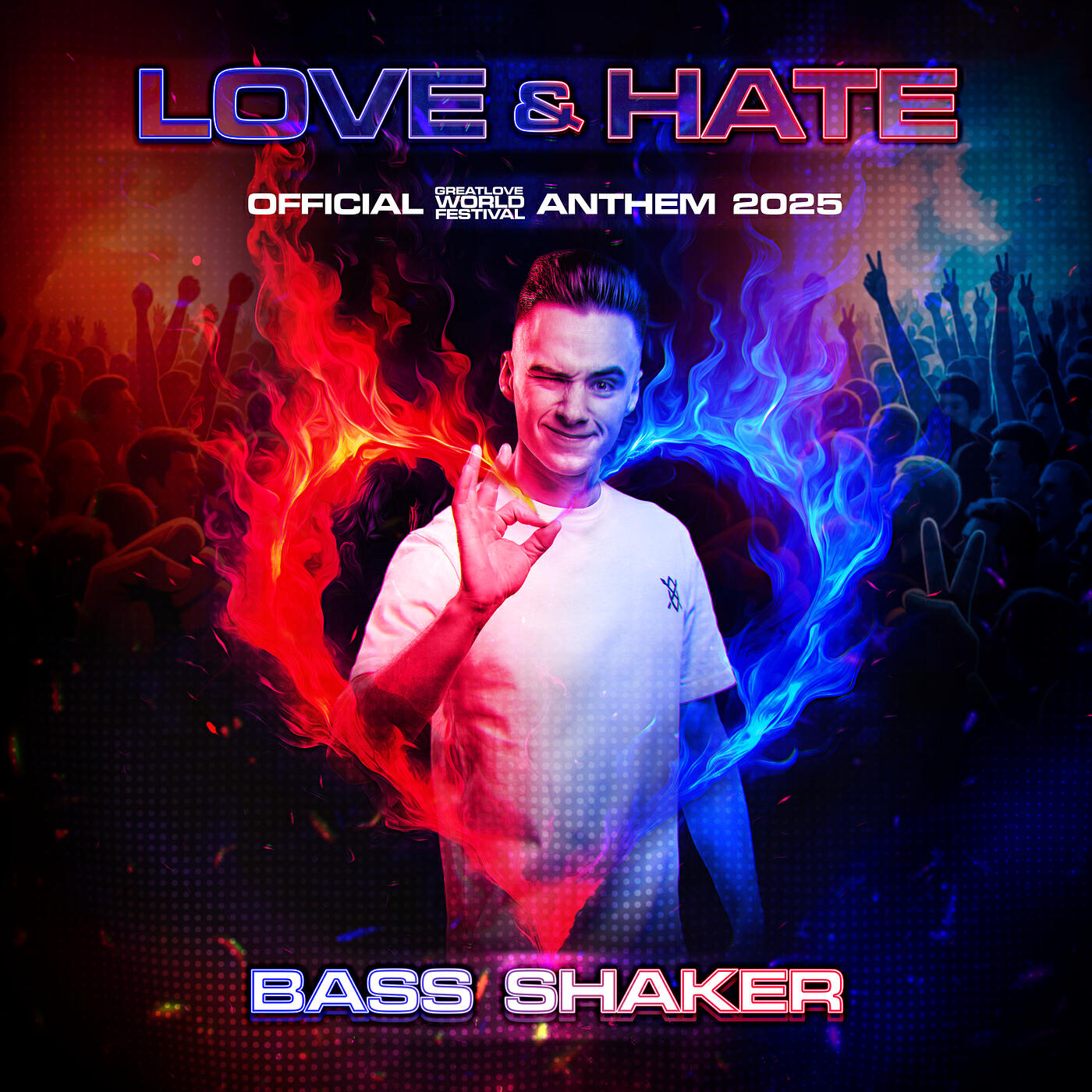 Релиз Love & Hate (Official Greatloveworld Festival Anthem 2025)