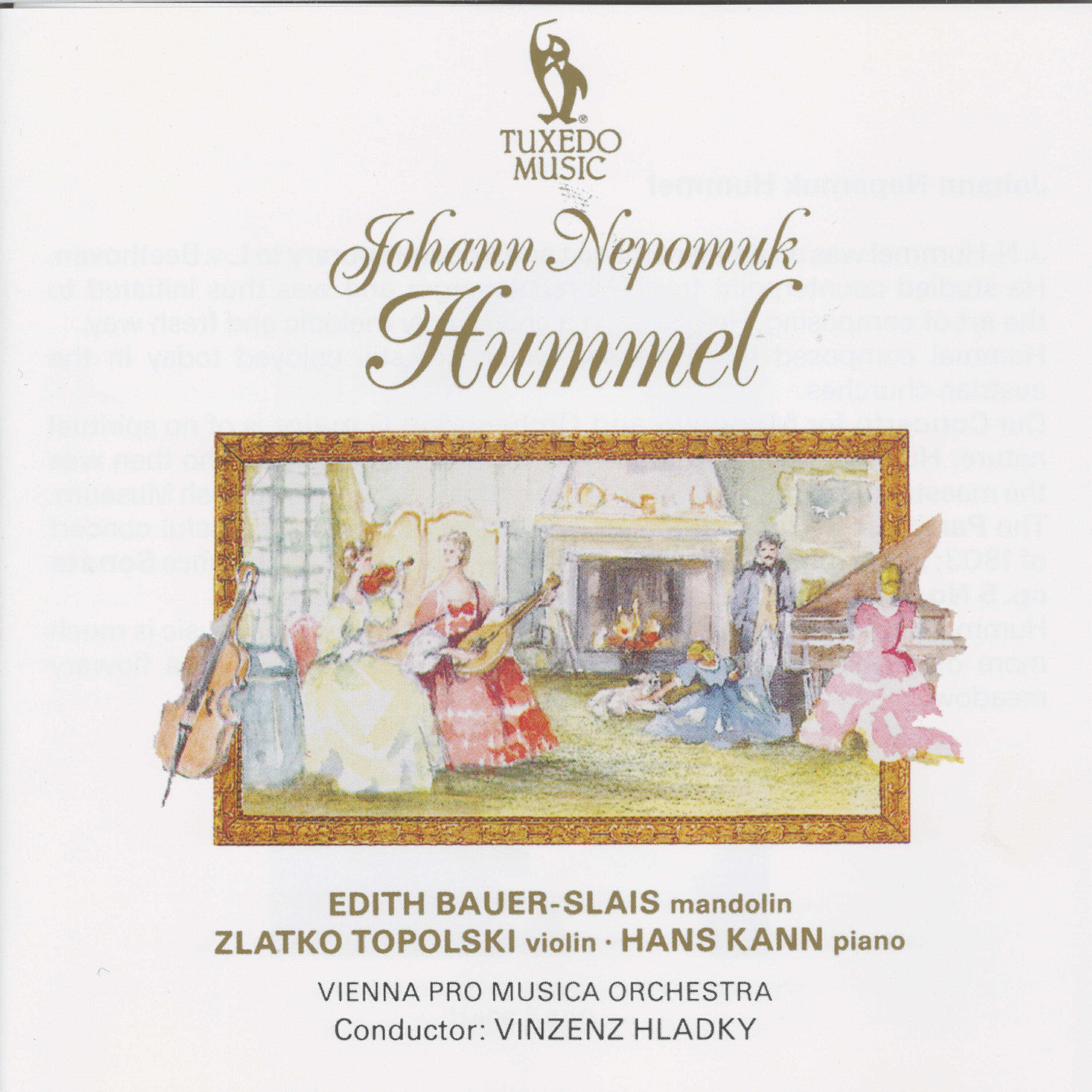 Релиз Hummel: Concerto for Mandolin and Orchestra