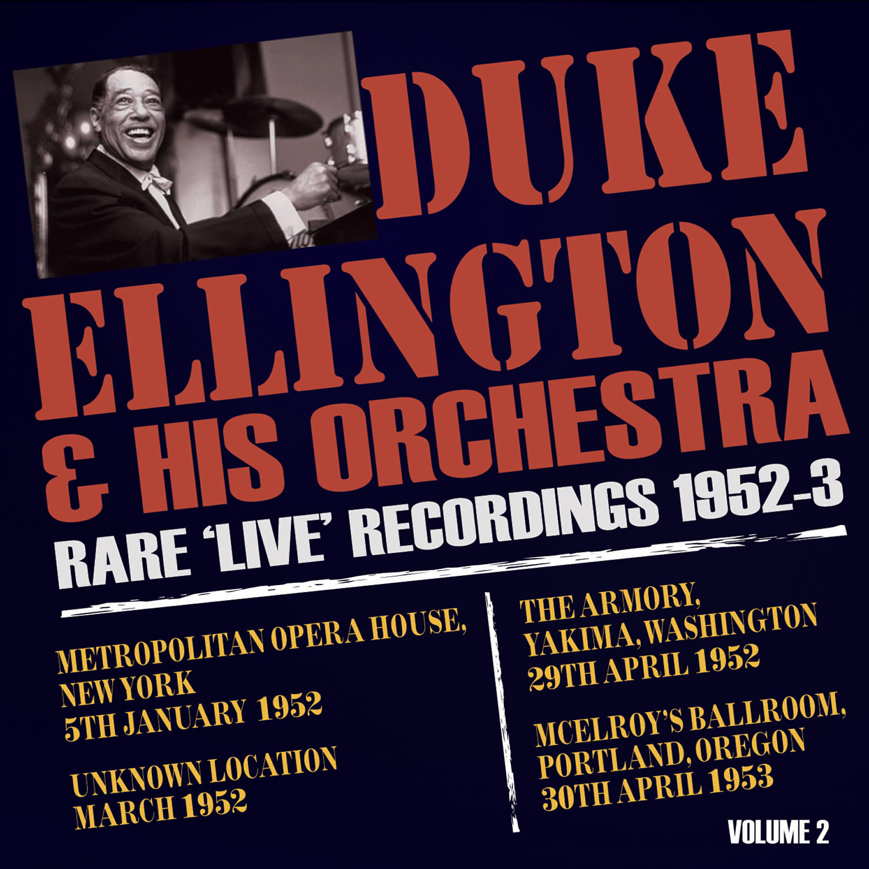 Релиз Rare Live Recordings 1952-53, Vol. 2