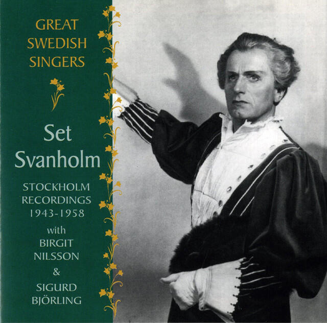 Релиз Great Swedish Singers: Set Svanholm (1943-1958)