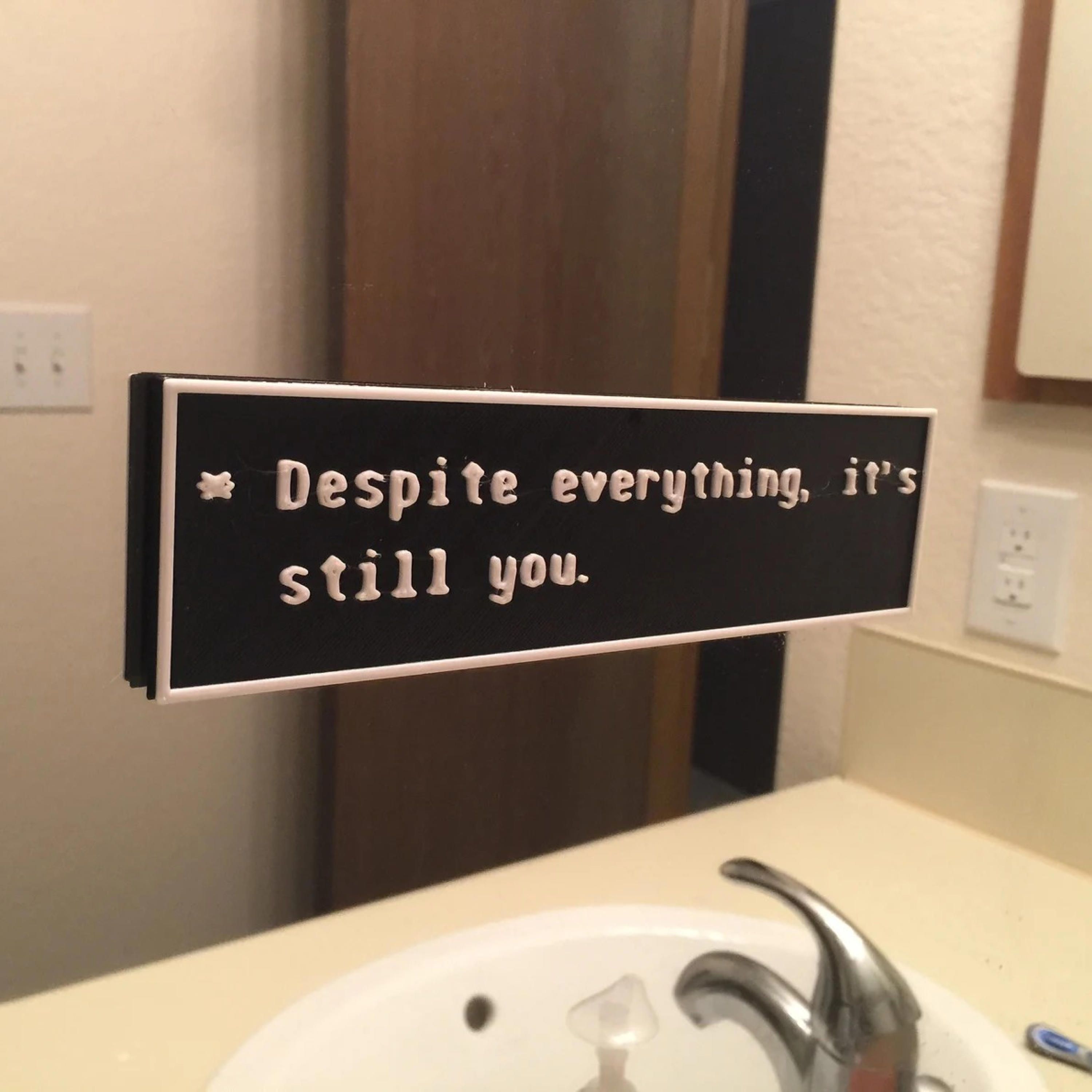 Релиз despite everything, it's still you.