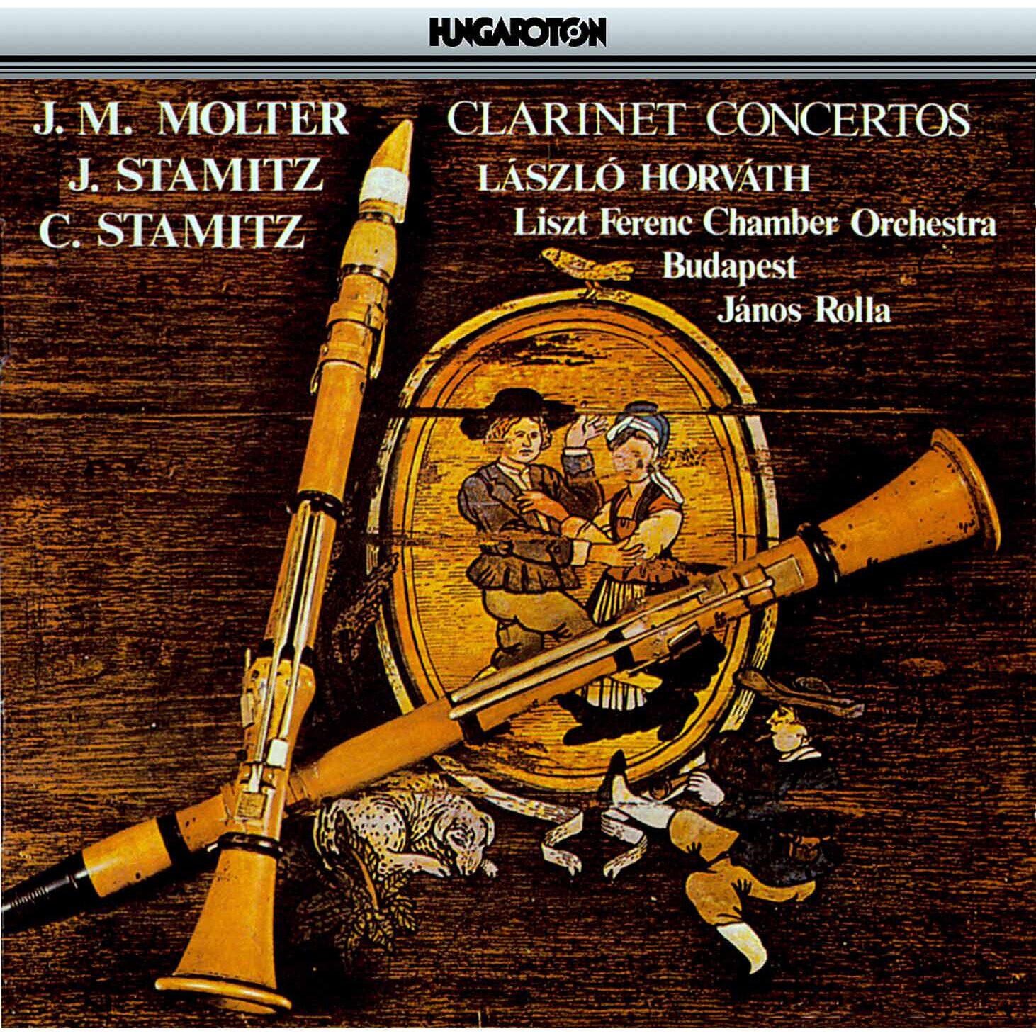 Релиз Molter, J. Stamitz & C. Stamitz: Clarinet Concertos