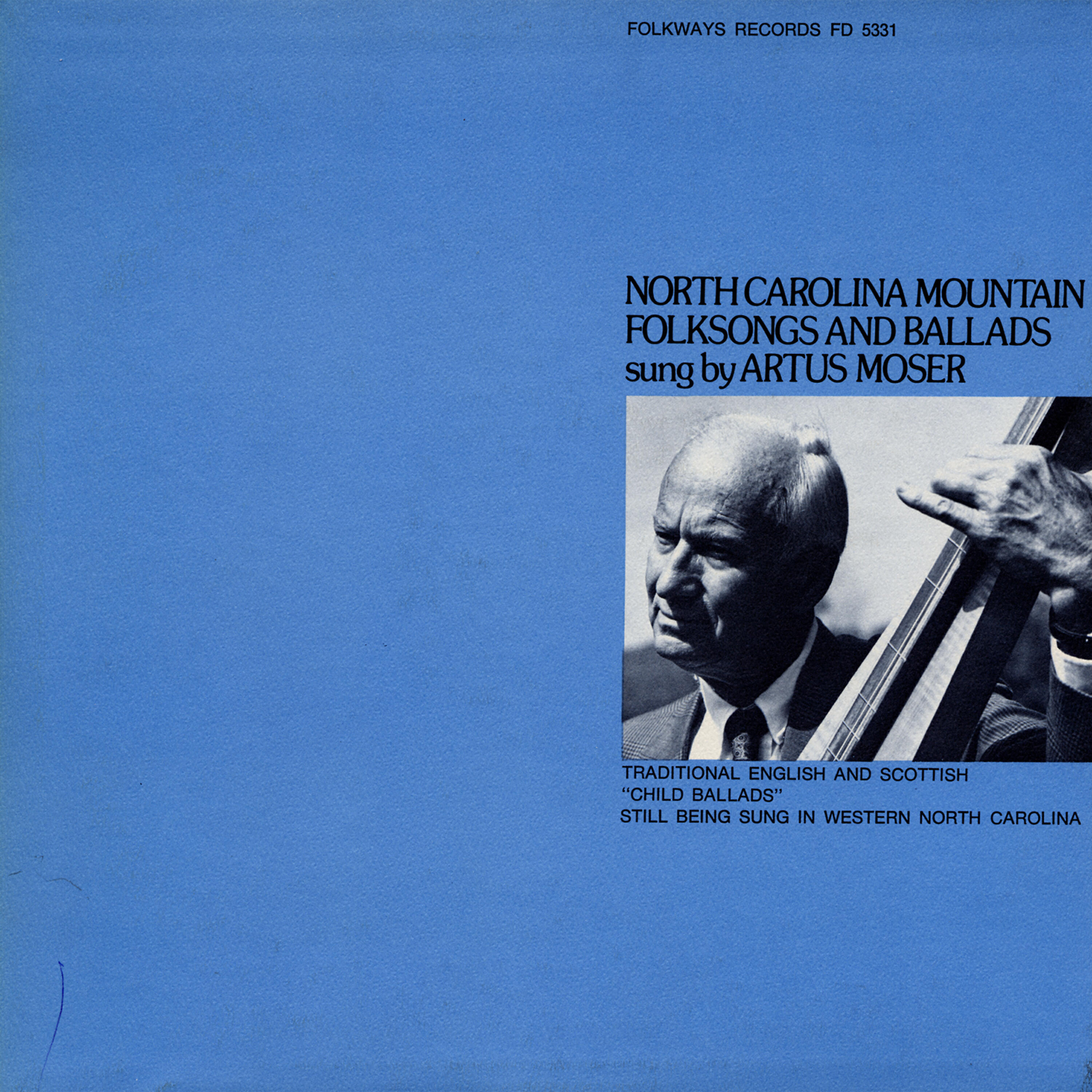 Релиз North Carolina Mountain Folksongs and Ballads