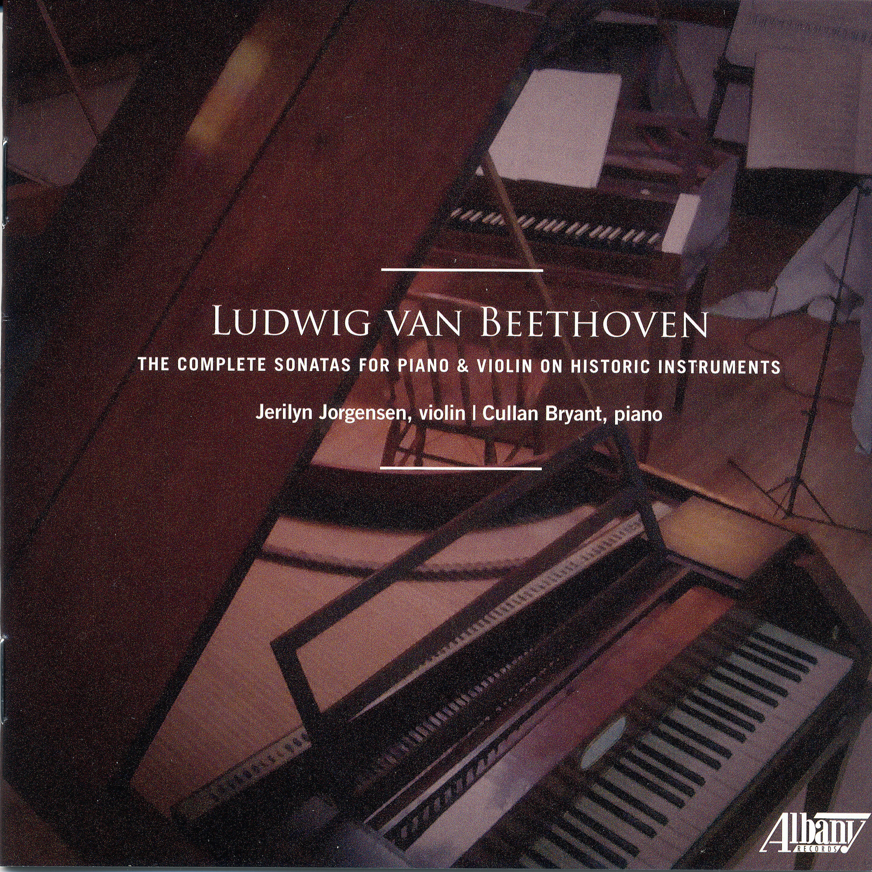 Постер альбома Beethoven: The Complete Sonatas for Piano & Violin on Historic Instruments