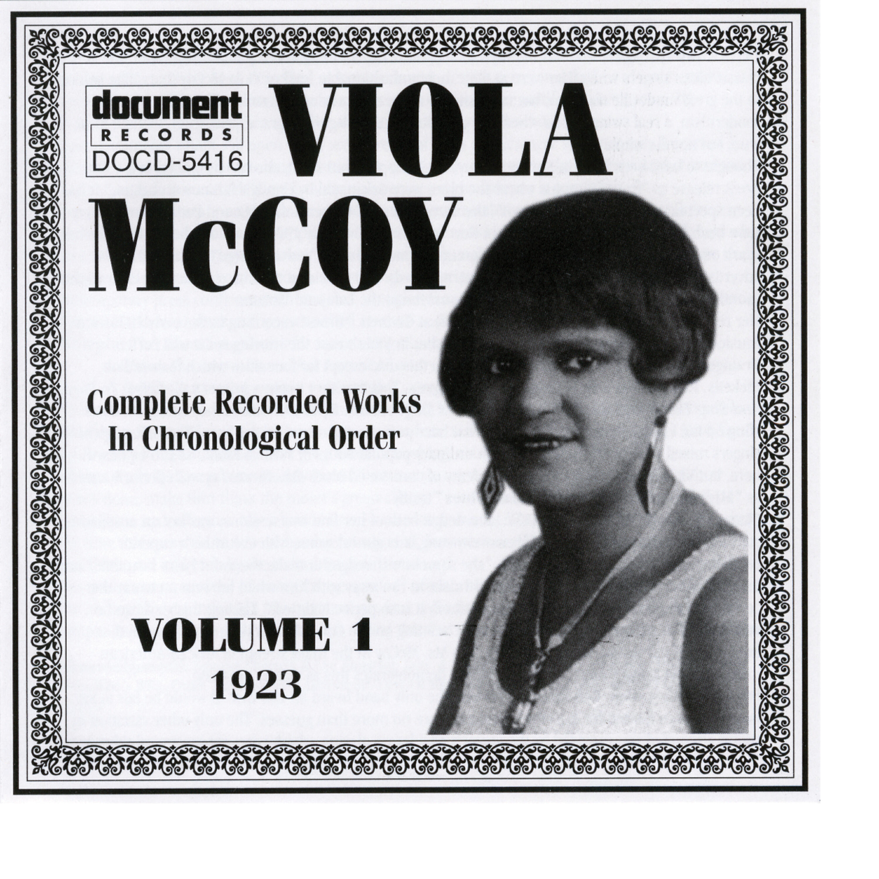 Релиз Viola McCoy Vol. 1 (1923)