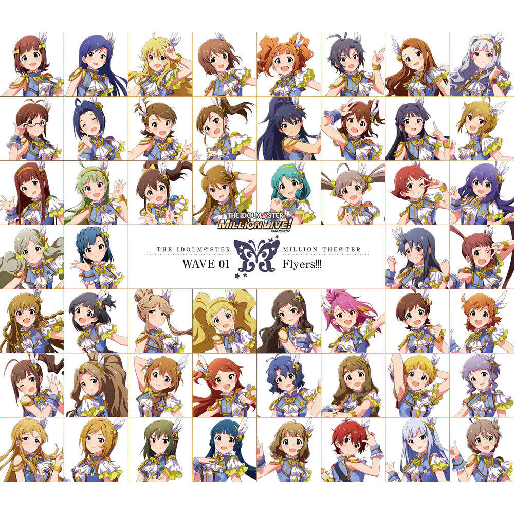 Релиз THE IDOLM@STER MILLION THE@TER WAVE 01 Flyers!!!