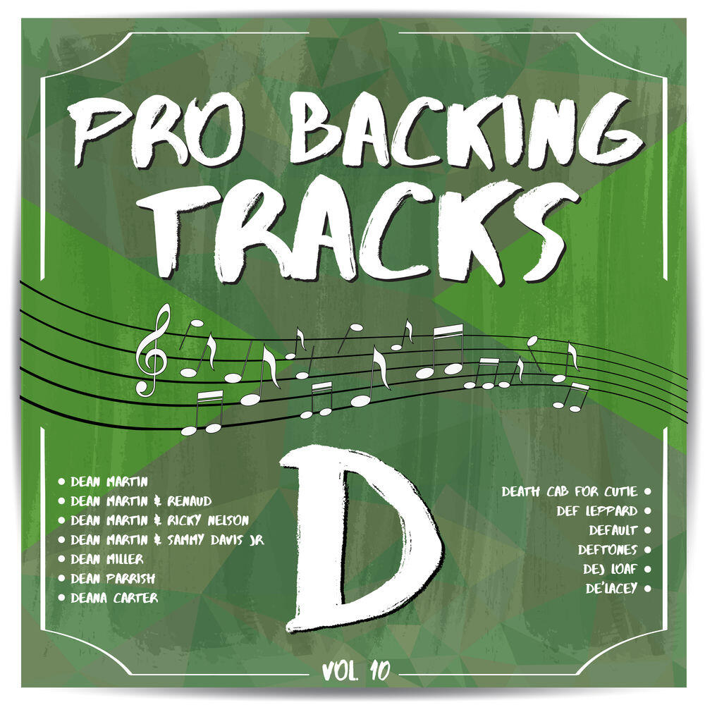 Релиз Pro Backing Tracks D, Vol.10