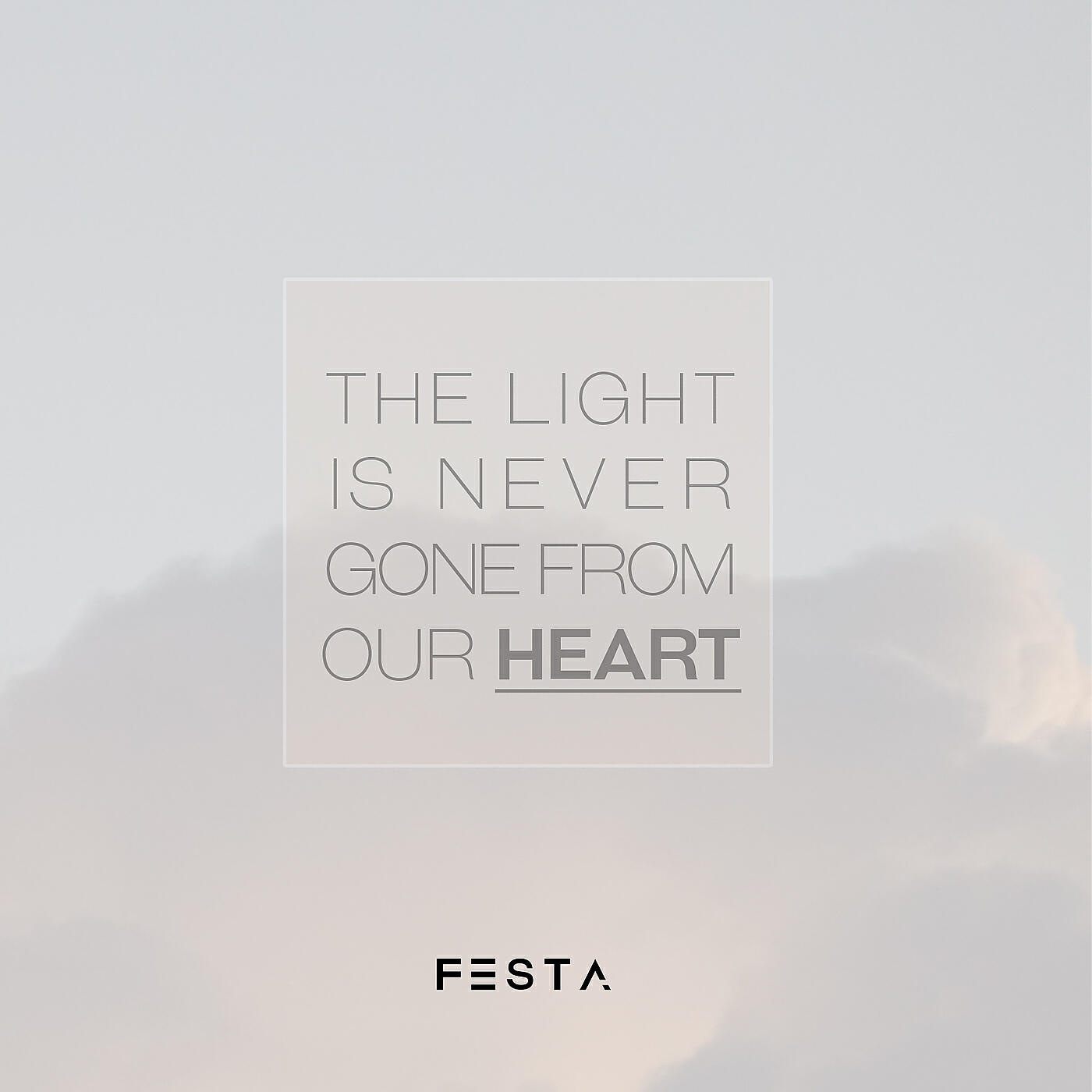 Релиз The Light Is Never Gone from Our Heart