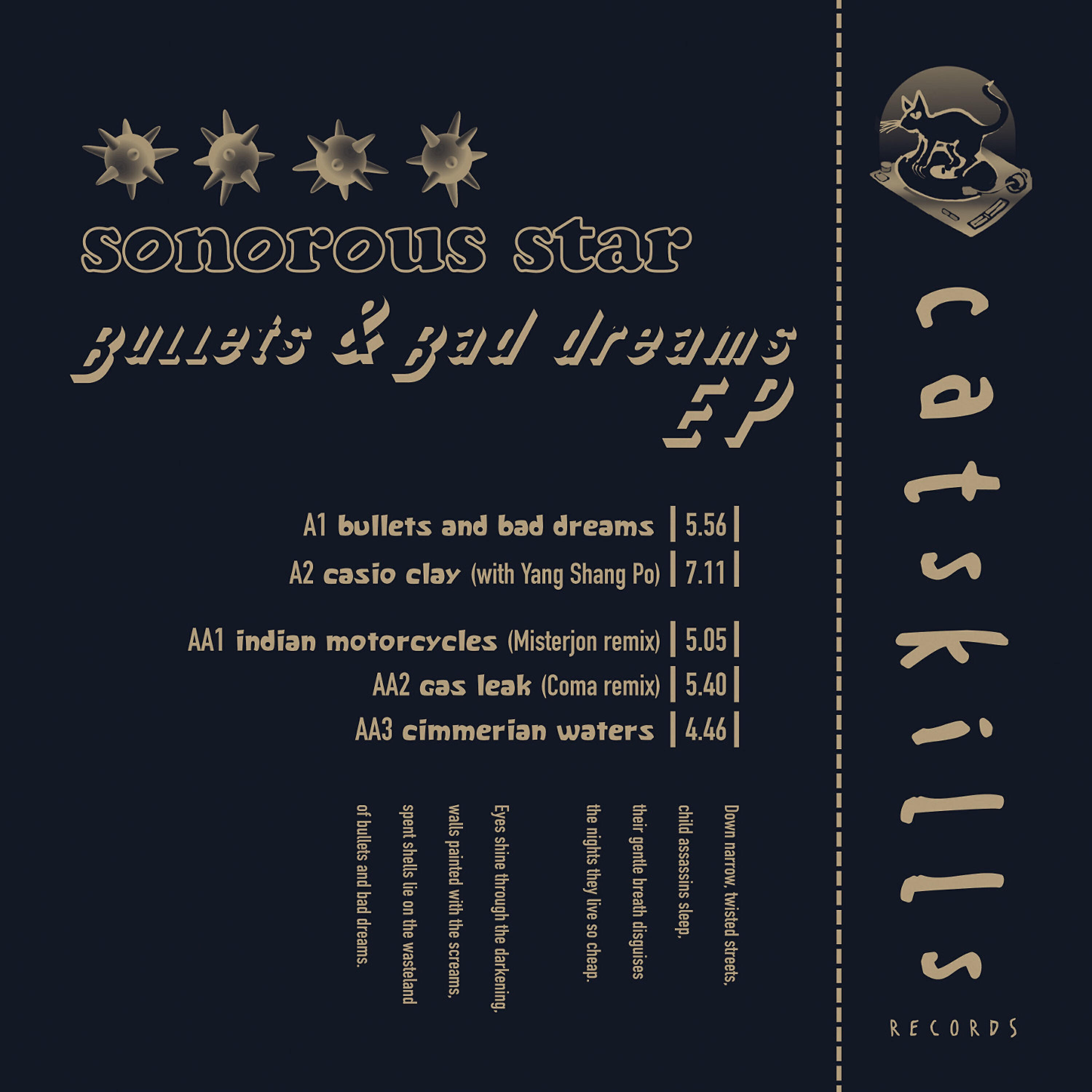Релиз Bullets & Bad Dreams EP