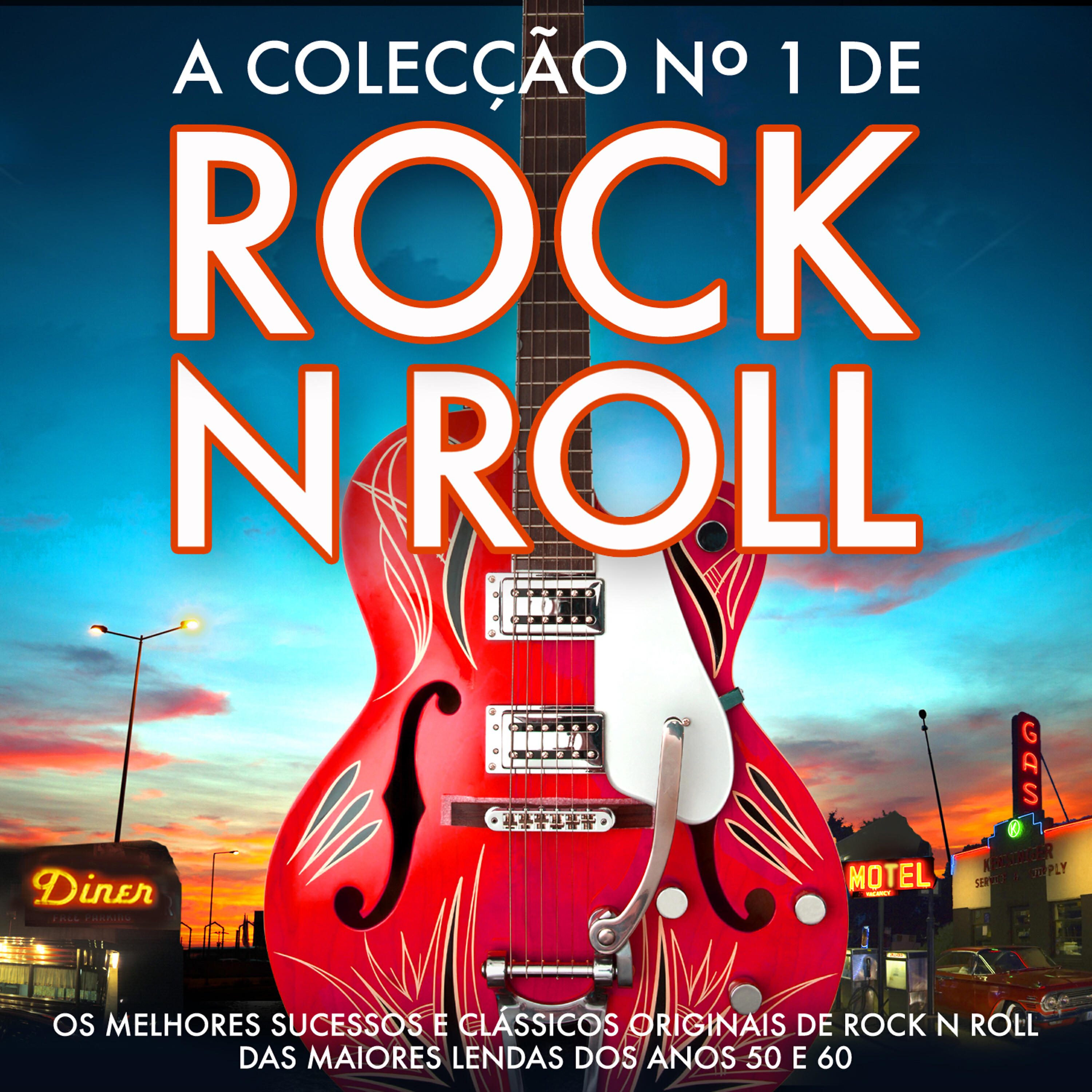 Релиз A Colecção No. 1 de Rock N Roll - Os Melhores Sucessos e Clássicos Originais de Rock N Roll das Maiores Lendas Dos Anos 50 e 60