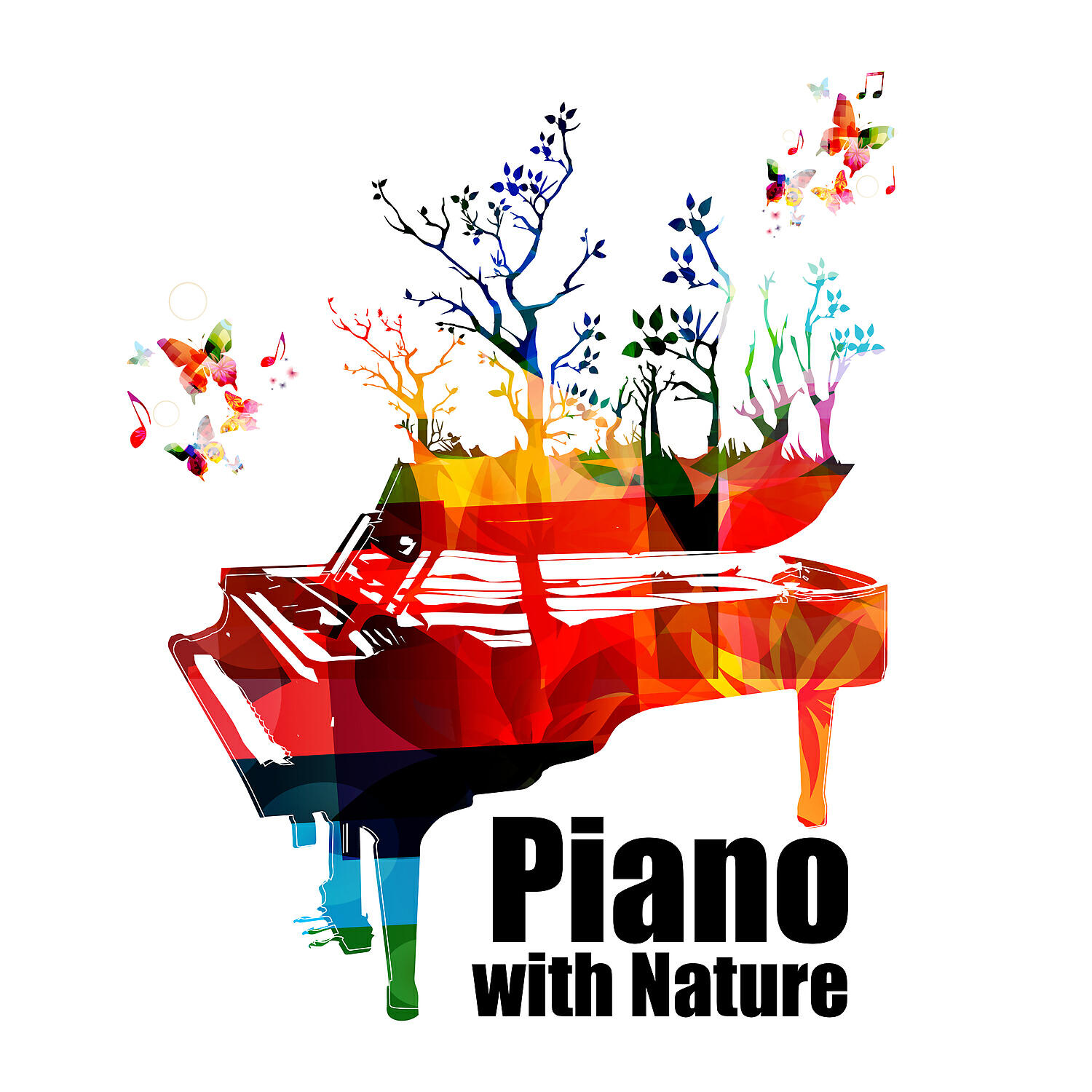 Постер альбома Piano with Nature: Smooth Collection of Piano Jazz Background