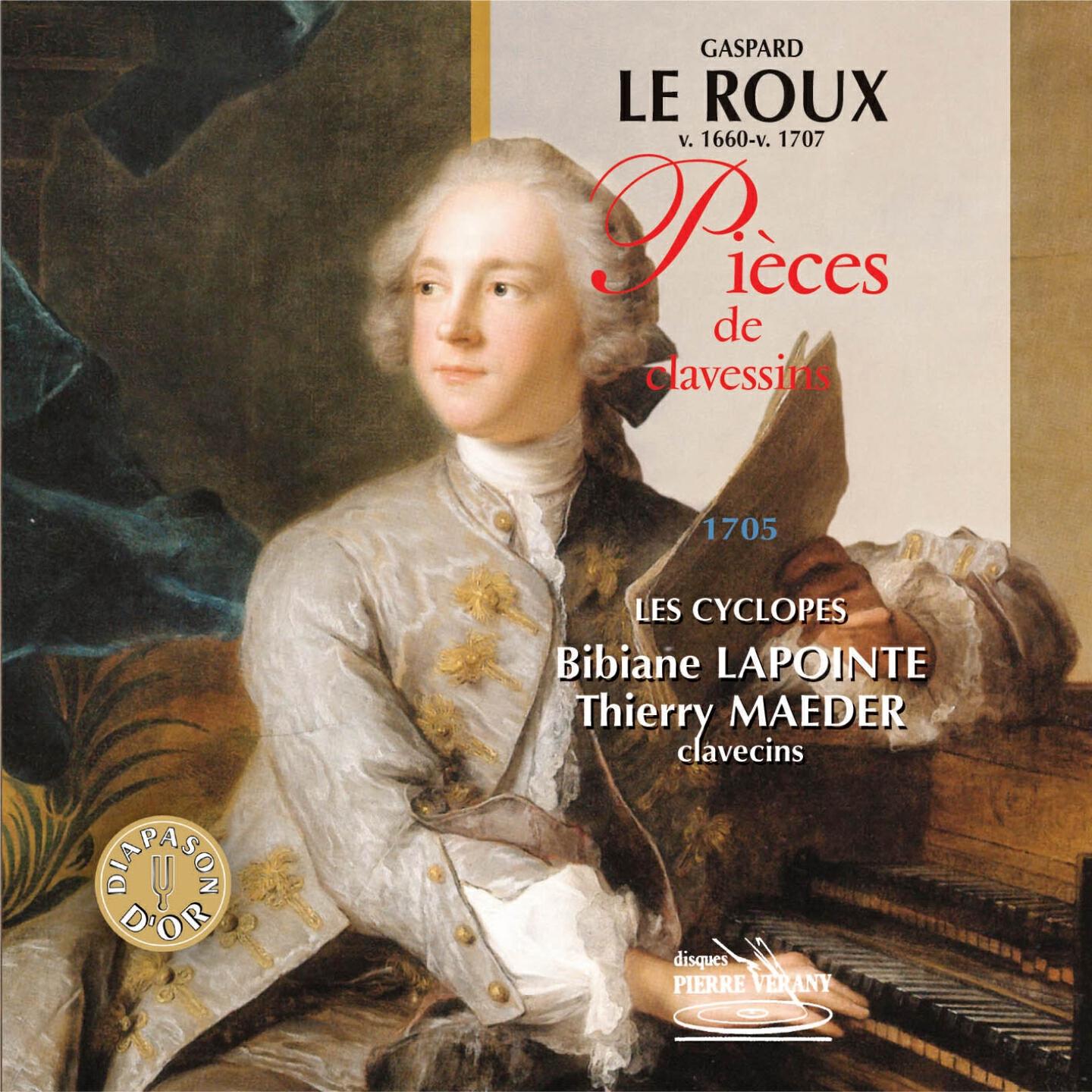 Релиз Le Roux : Pièces pour 2 clavecins