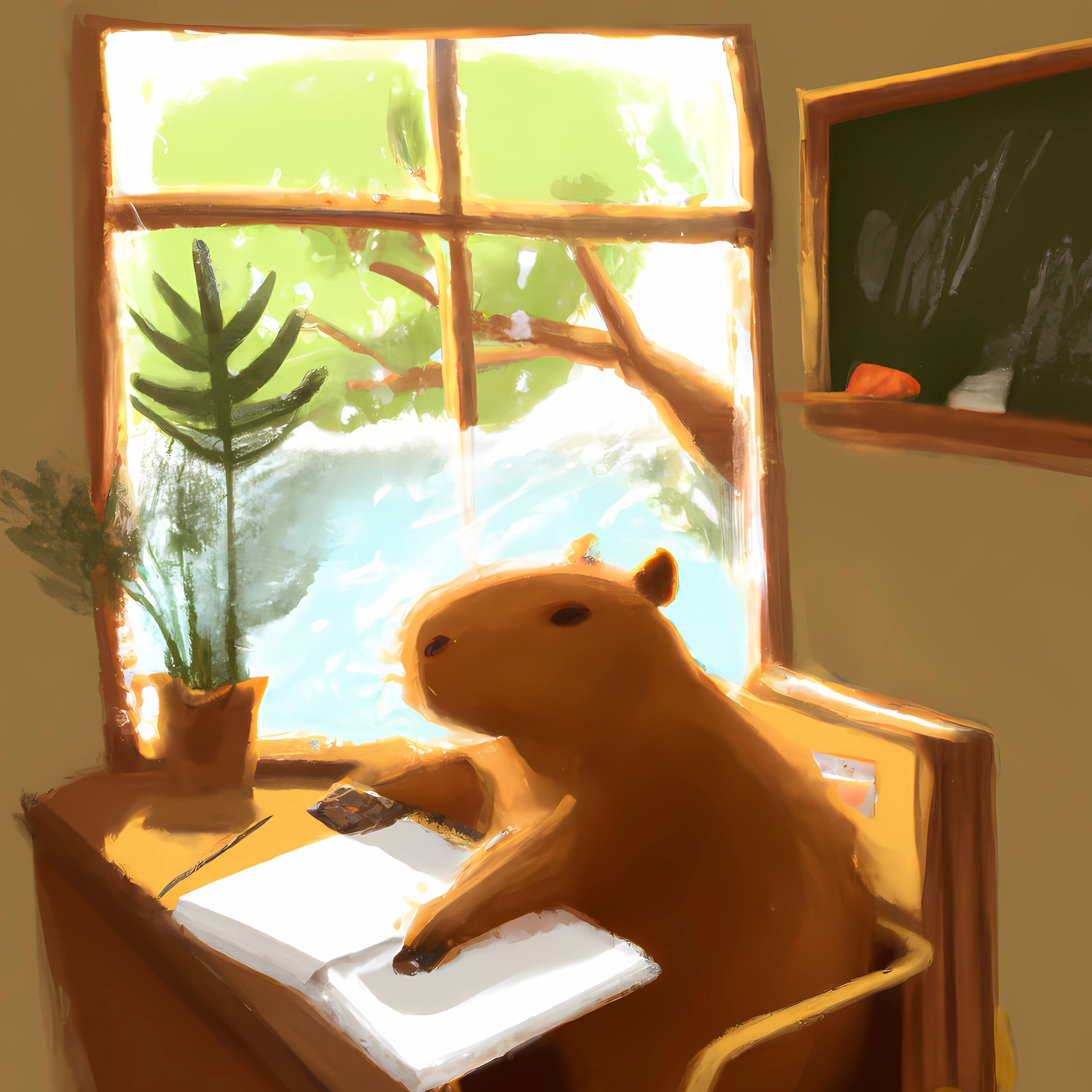 Релиз Study Beats 2024: Study with Capybaras