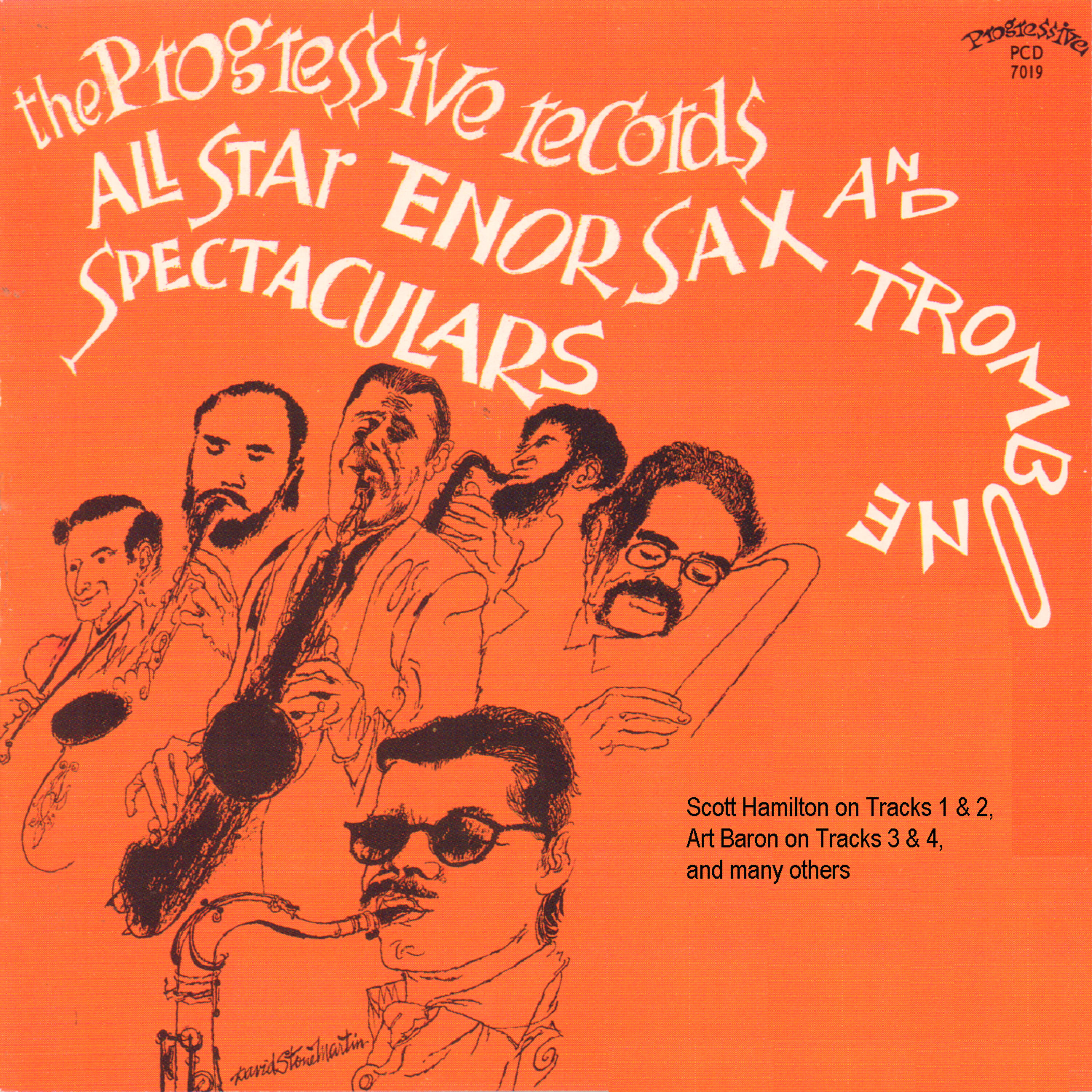 Релиз The Progressive Records All Star Tenor Sax and Trombone Spectaculars