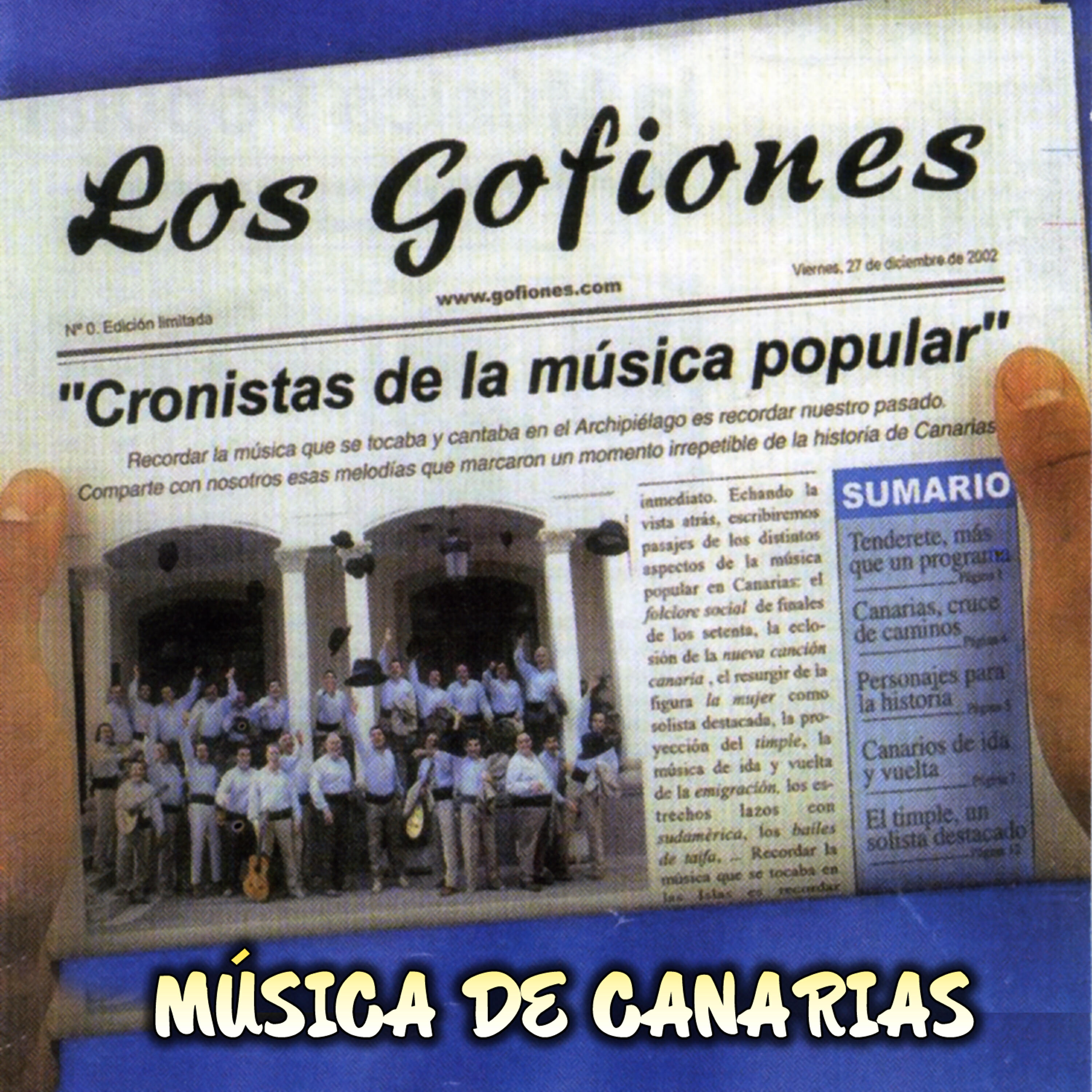 Релиз Música de Canarias. Cronistas de la Música Popular