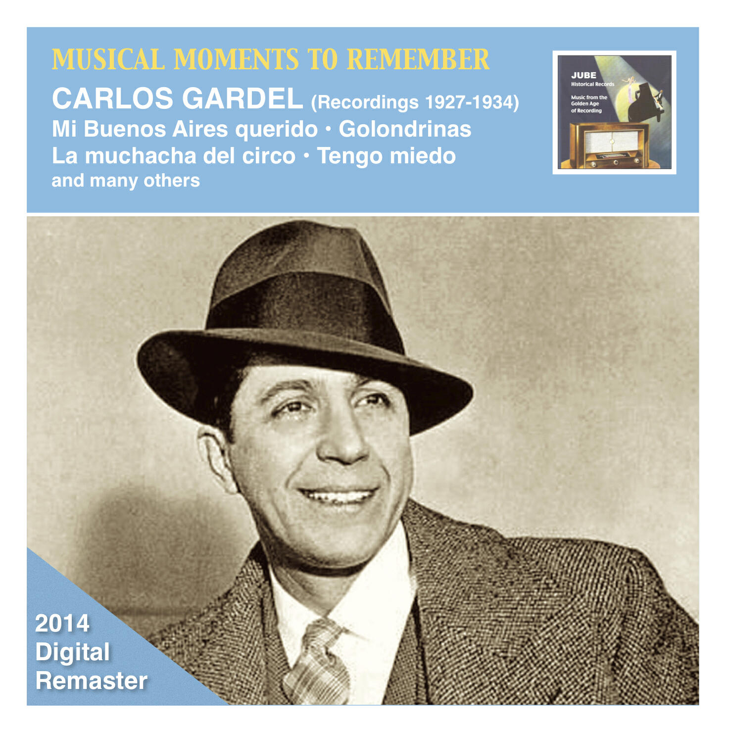 Релиз Musical Moments to Remember: Carlos Gardel (2014 Remaster)