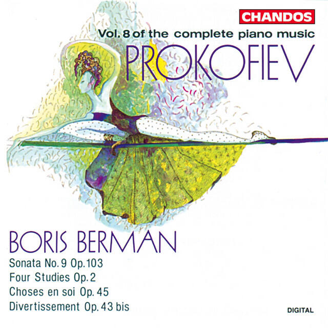 Релиз Prokofiev: Sonata No. 9, Four Studies, Chose en soi & Divertissement
