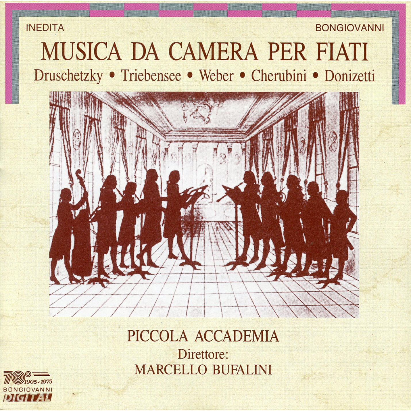 Релиз Musica da camera per fiati
