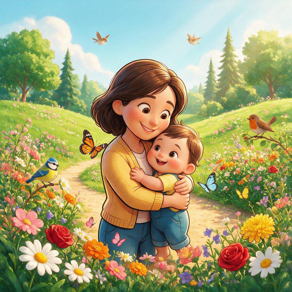 Релиз Minha Mamãe - Música Infantil Sobre a Família