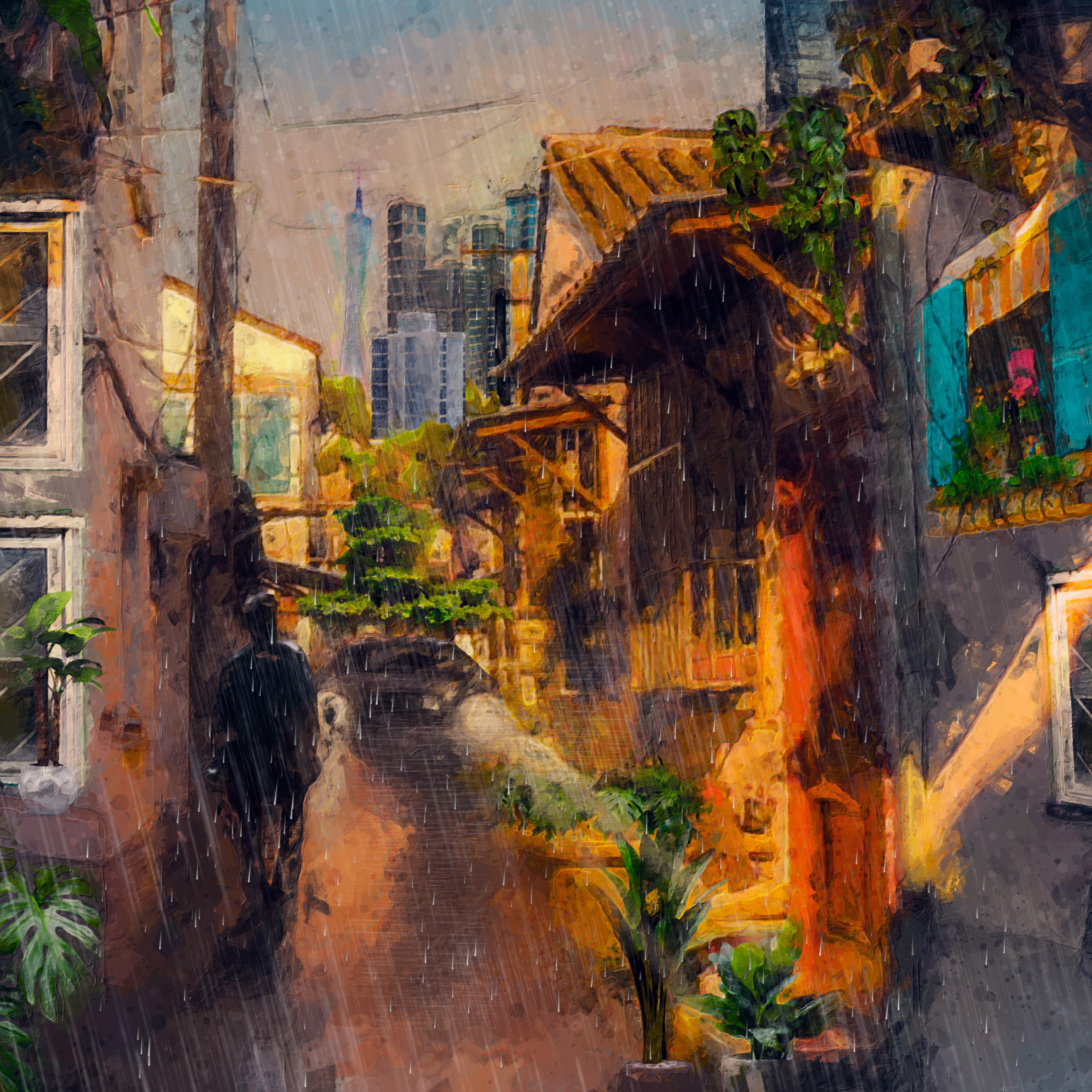 Релиз 小城老街