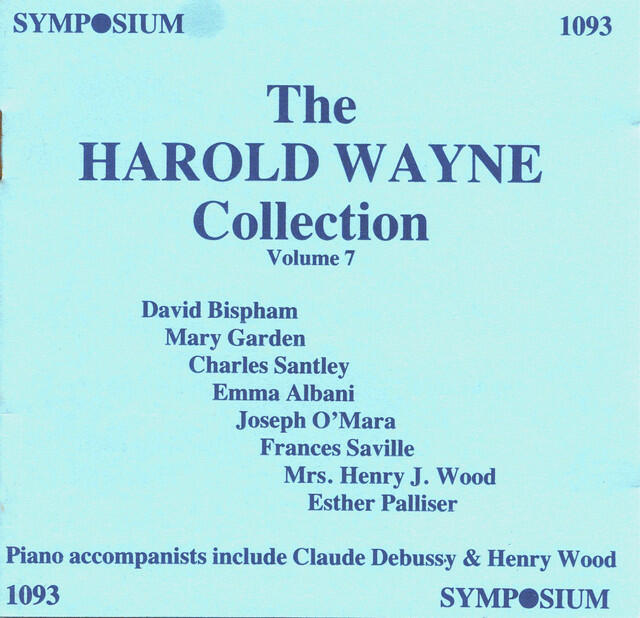 Релиз The Harold Wayne Collection, Vol. 7 (1901-1908)