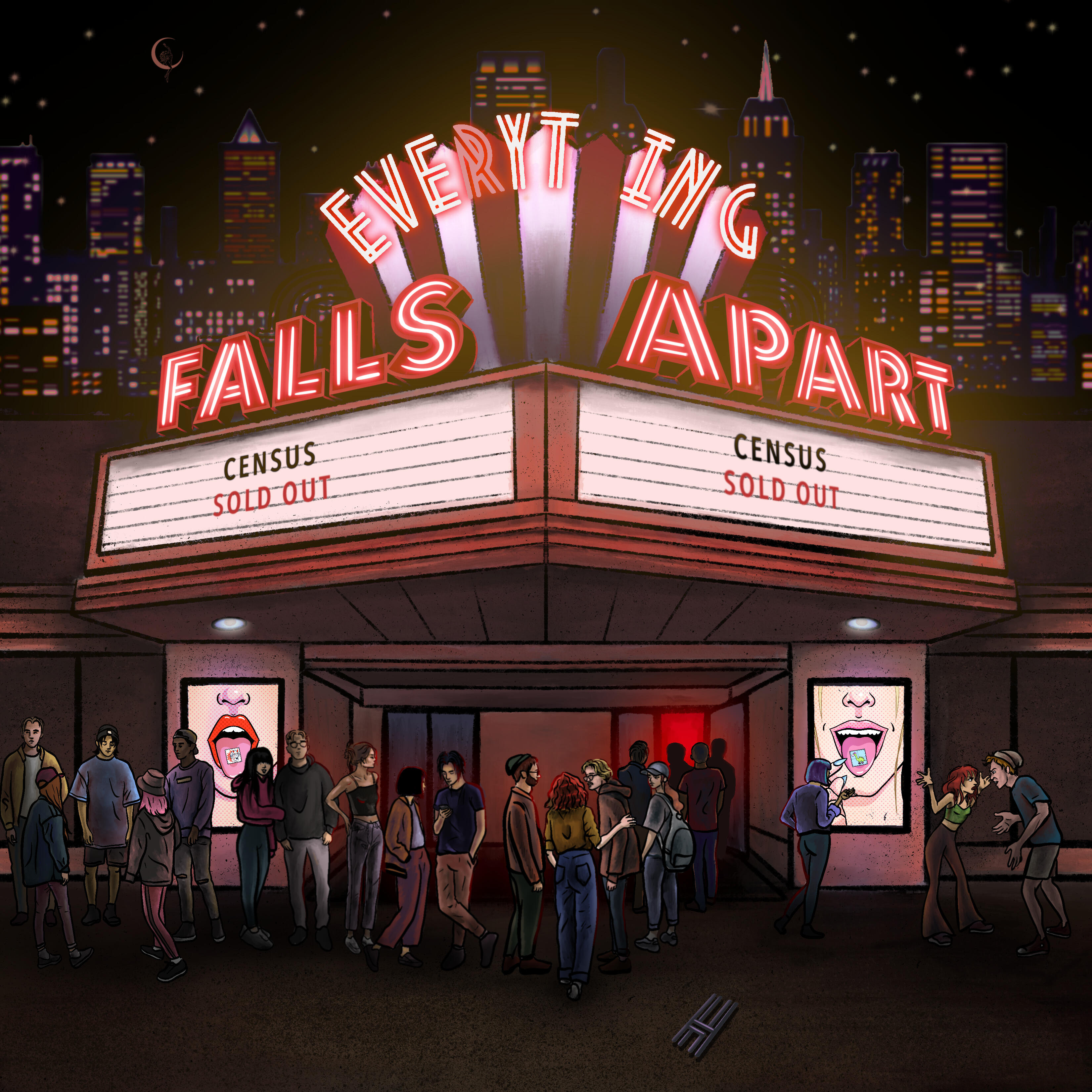 Релиз everything falls apart