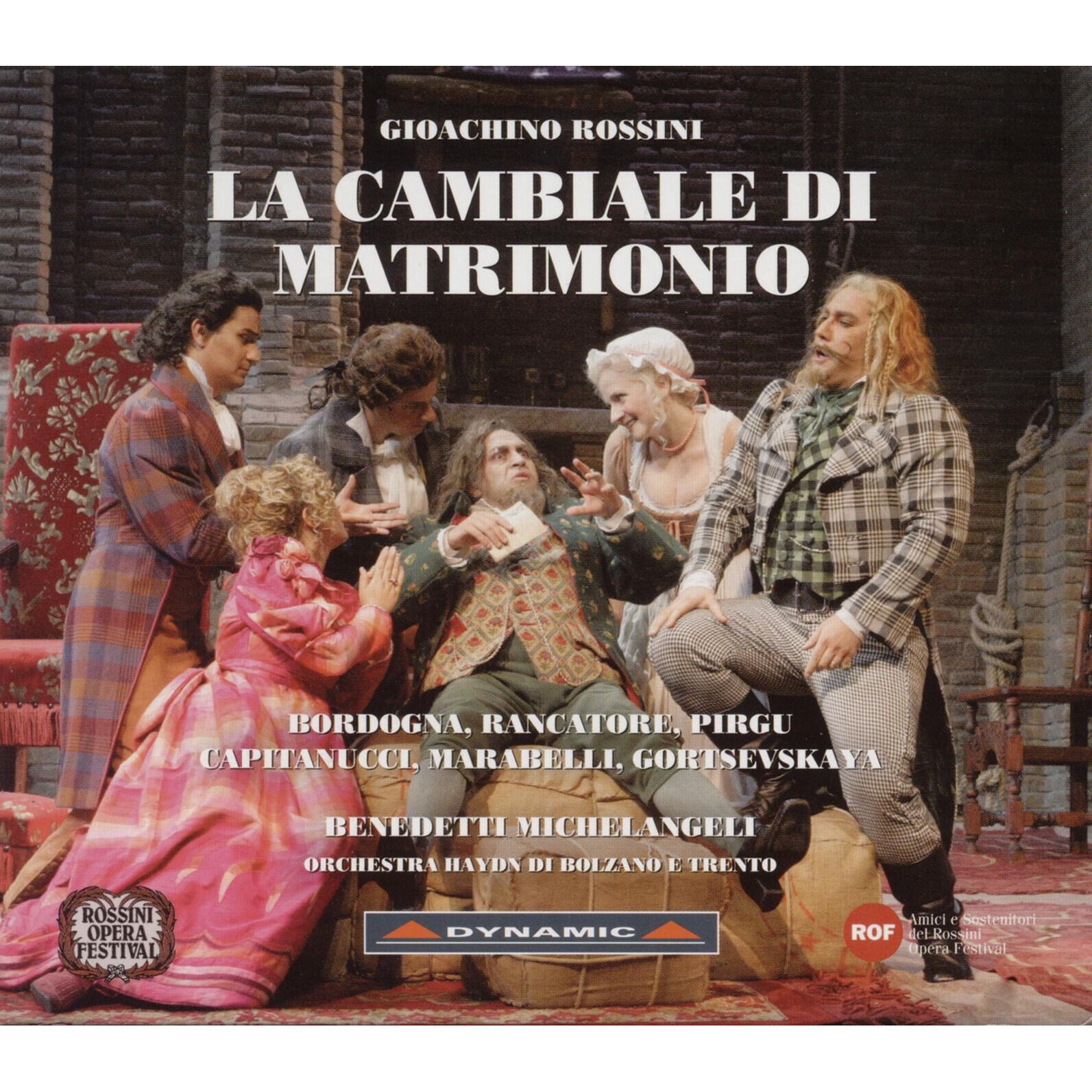 Gioachino Rossini, Paolo Bordogna, Desirée Rancatore, Saimir Pirgu, Fabio Maria Capitanucci, Enrico Maria Marabelli, Maria Gortsevskaya, Bolzano-Trento Haydn Orchestra, Umberto Benedetti Michelangeli - La cambiale di matrimonio: Act I Scene 6: Grazie … gr