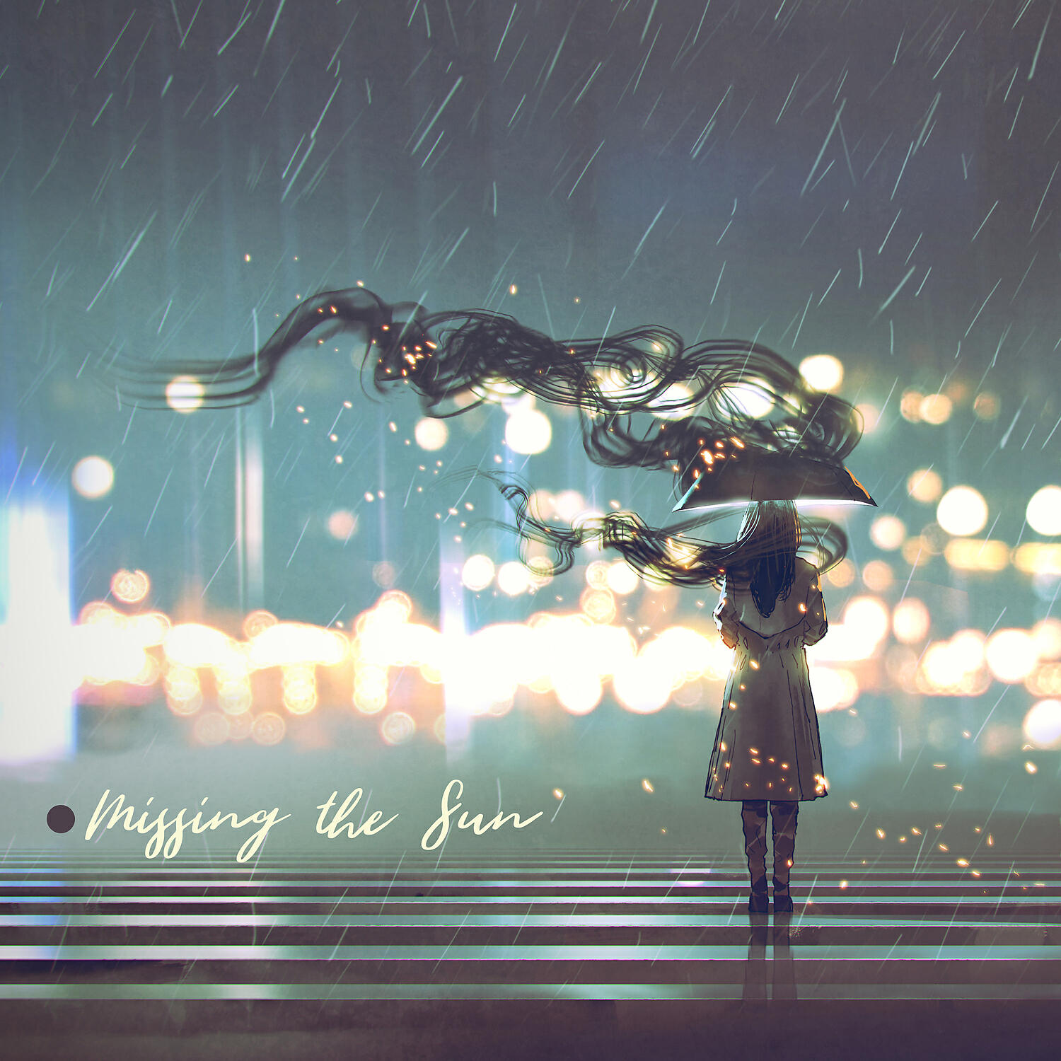 Релиз Missing the Sun: Rainy Sounds, Meditation Time, Calm Down Music