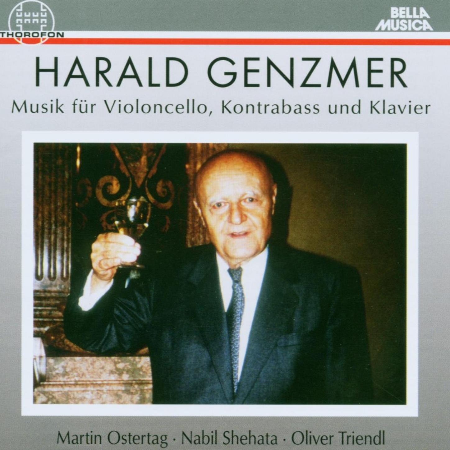 Релиз Harald Genzmer: Musik für Violoncello, Kontrabass und Klavier