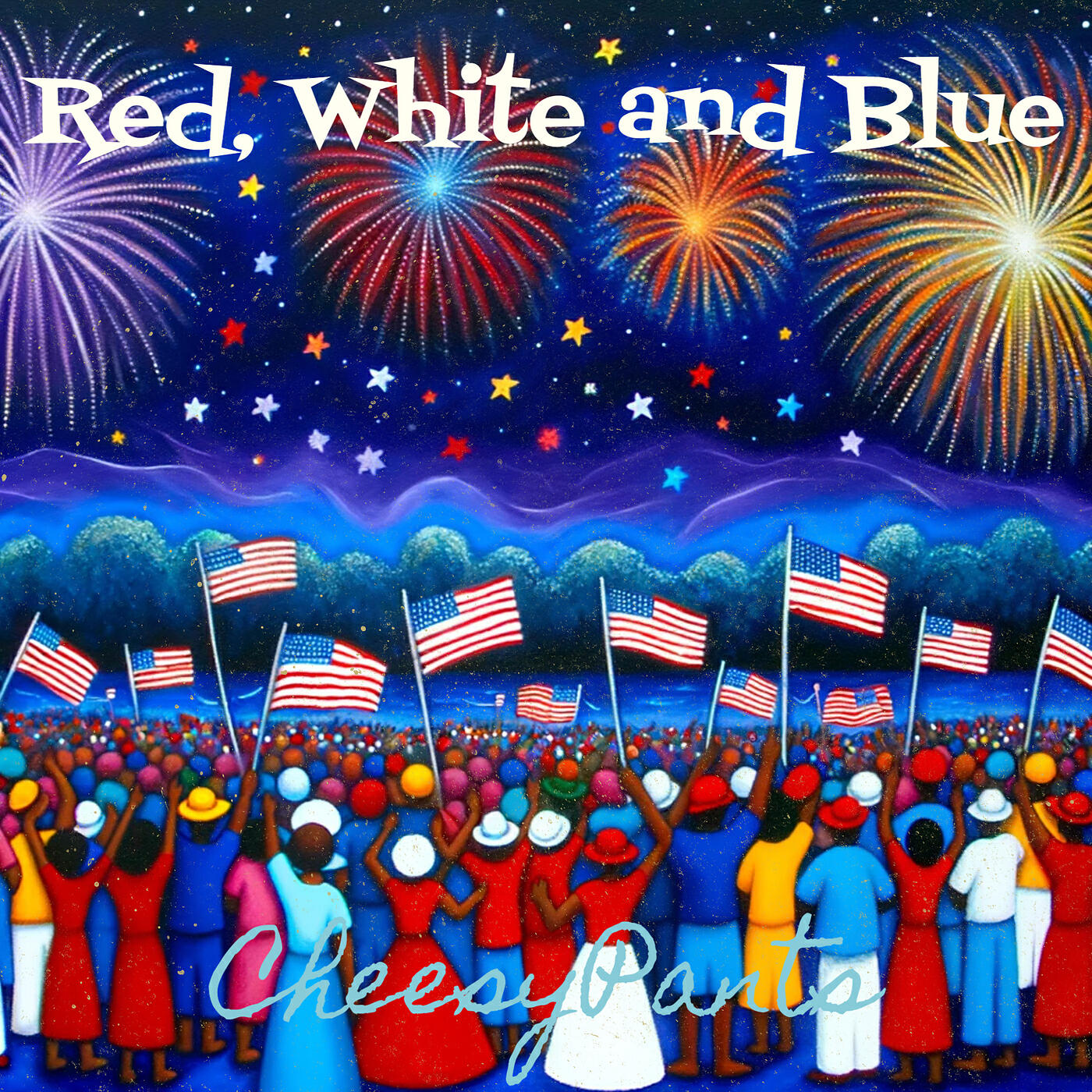 Релиз Red, White and Blue