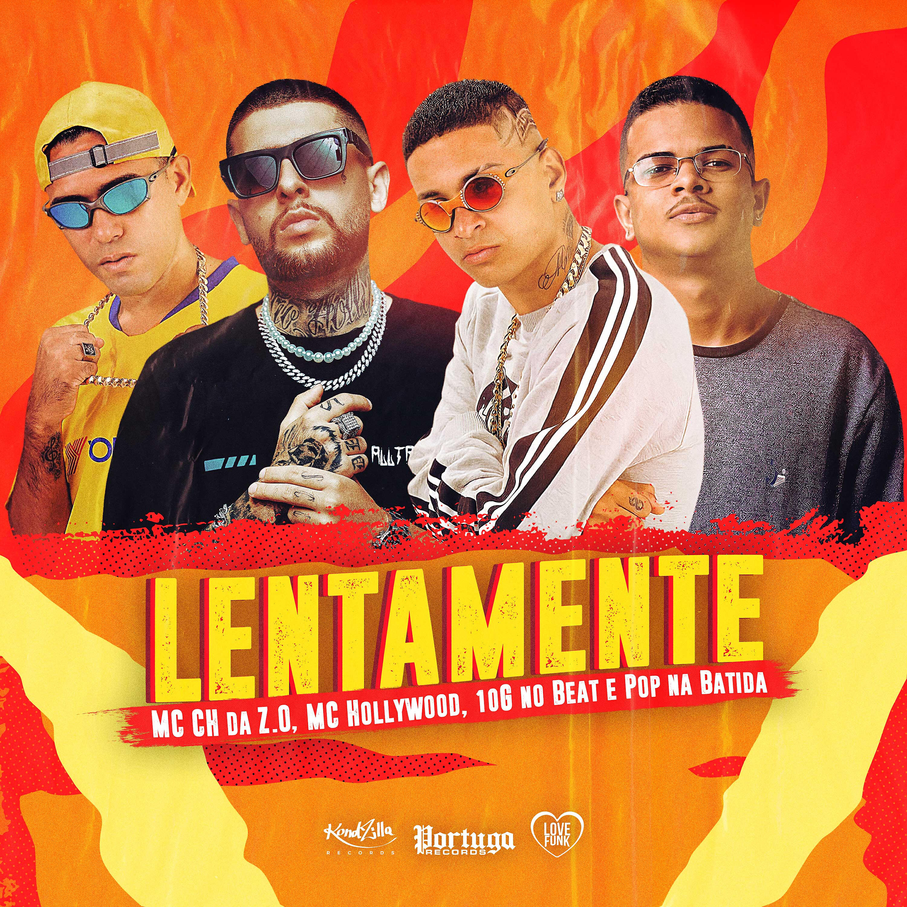 Скачать песню MC Hollywood, MC 10G, MC CH da Z.O, Pop na Batida - Lentamente бесплатно в MP3 для Android и iOS