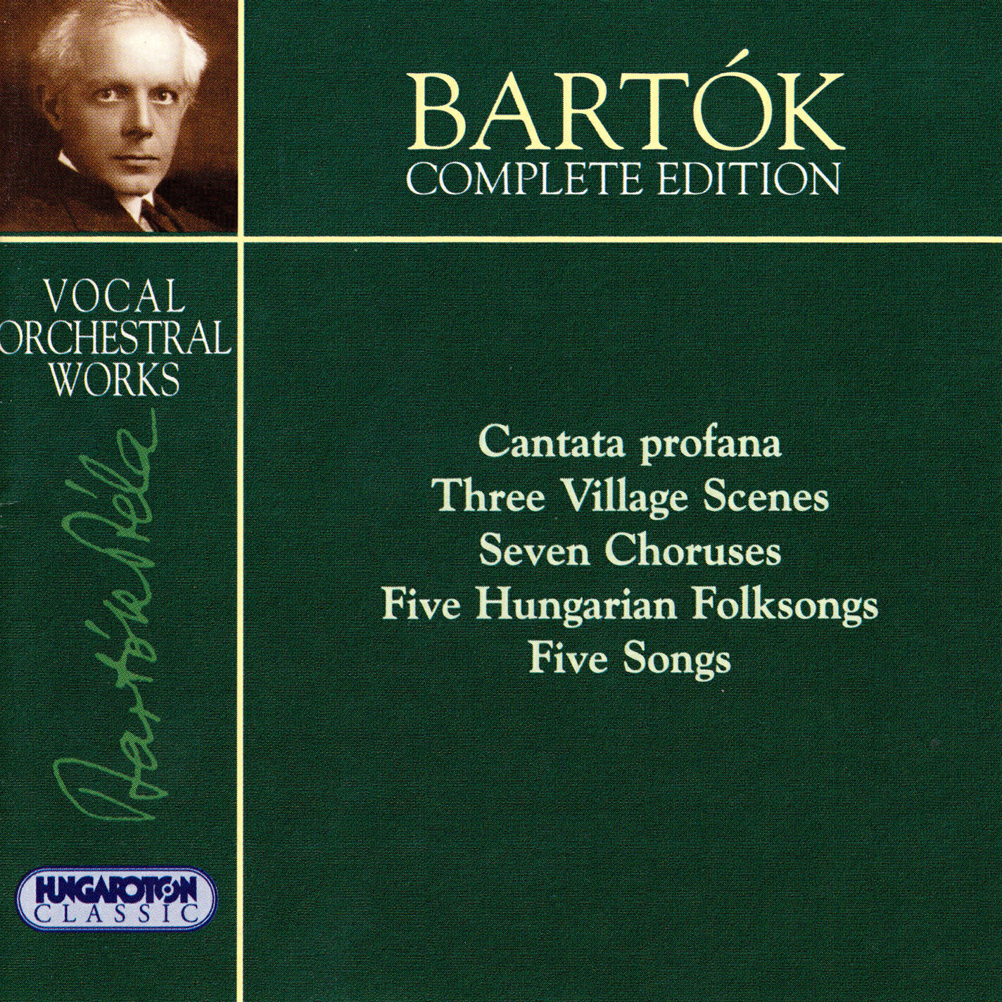 Релиз Bartok: Complete Edition - Vocal Orchestral Works