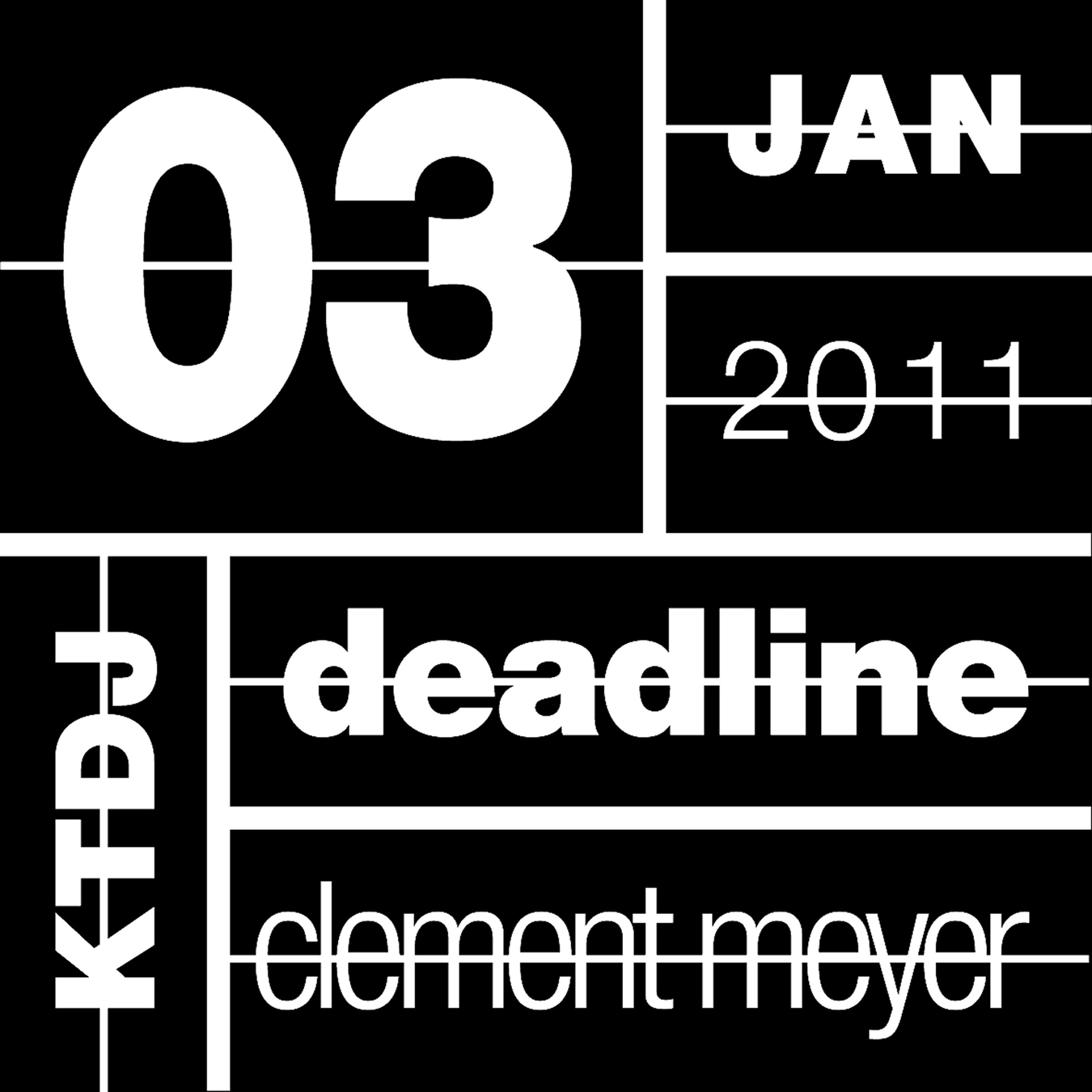 Релиз Ktdj Deadline 03: Clement Meyer - EP