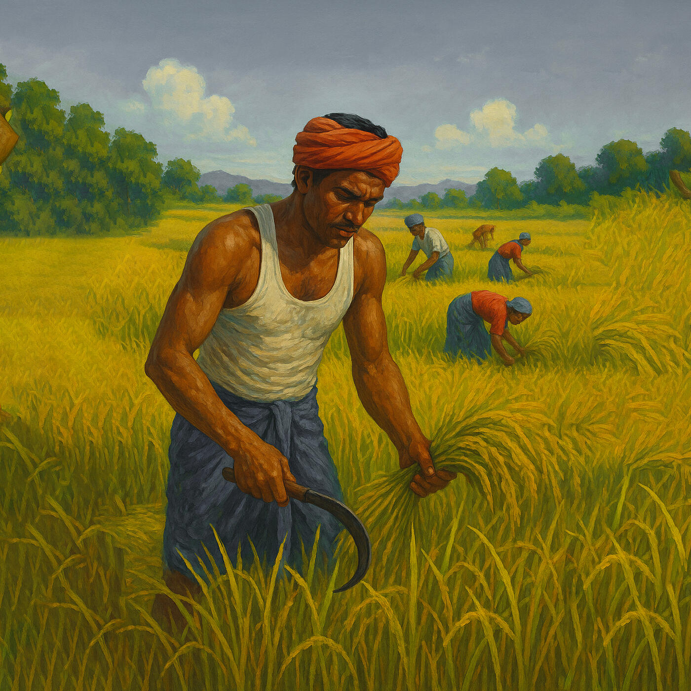 Релиз কৃষকের ঘামে