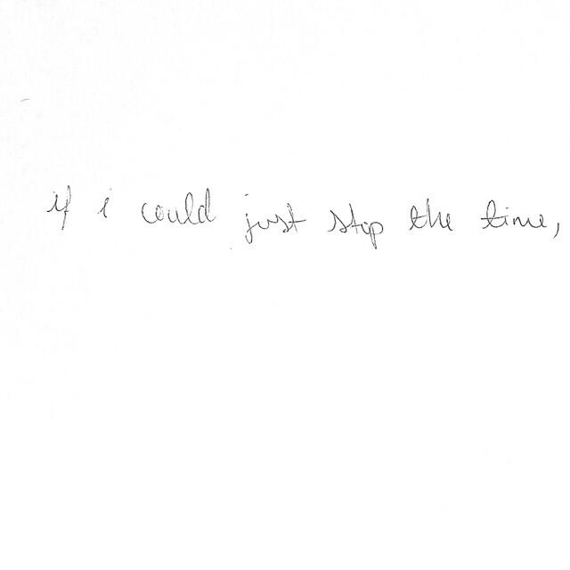 Релиз if i could stop the time, (may 2024-may 2025)