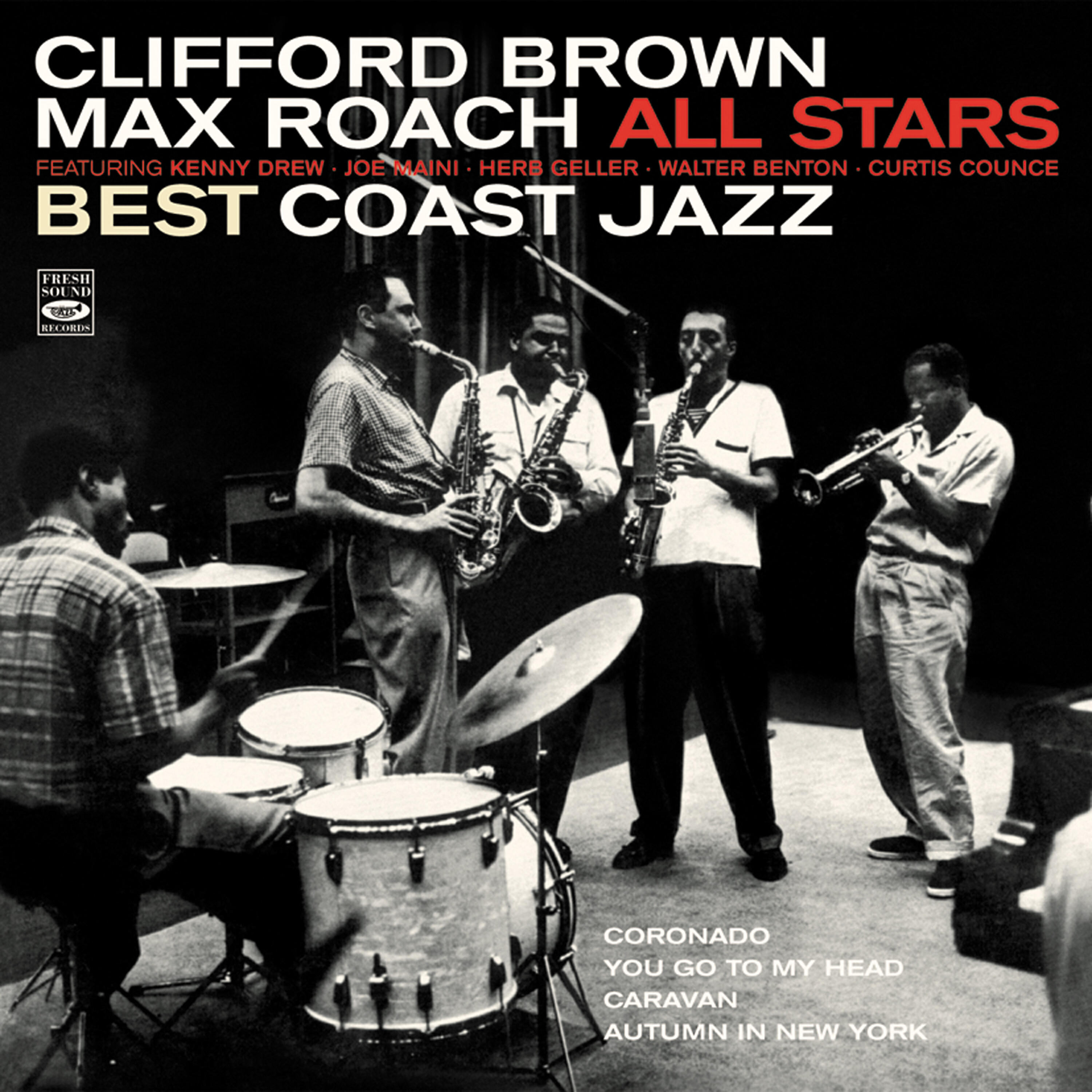 Скачать песню Herb Geller, Joe Maini, Walter Benton, Kenny Drew, Curtis Counce, Clifford Brown, Max Roach - Caravan бесплатно в MP3 для Android и iOS