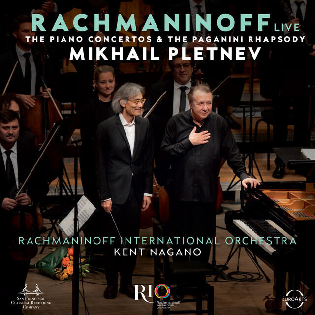 Постер альбома Rachmaninoff Live – The Piano Concertos & The Paganini Rhapsody