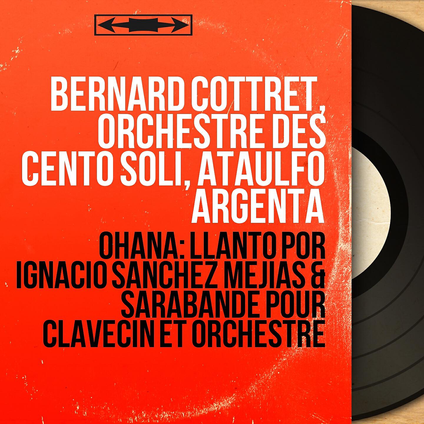 Bernard Cottret, Orchestre des Cento Soli, Ataúlfo Argenta