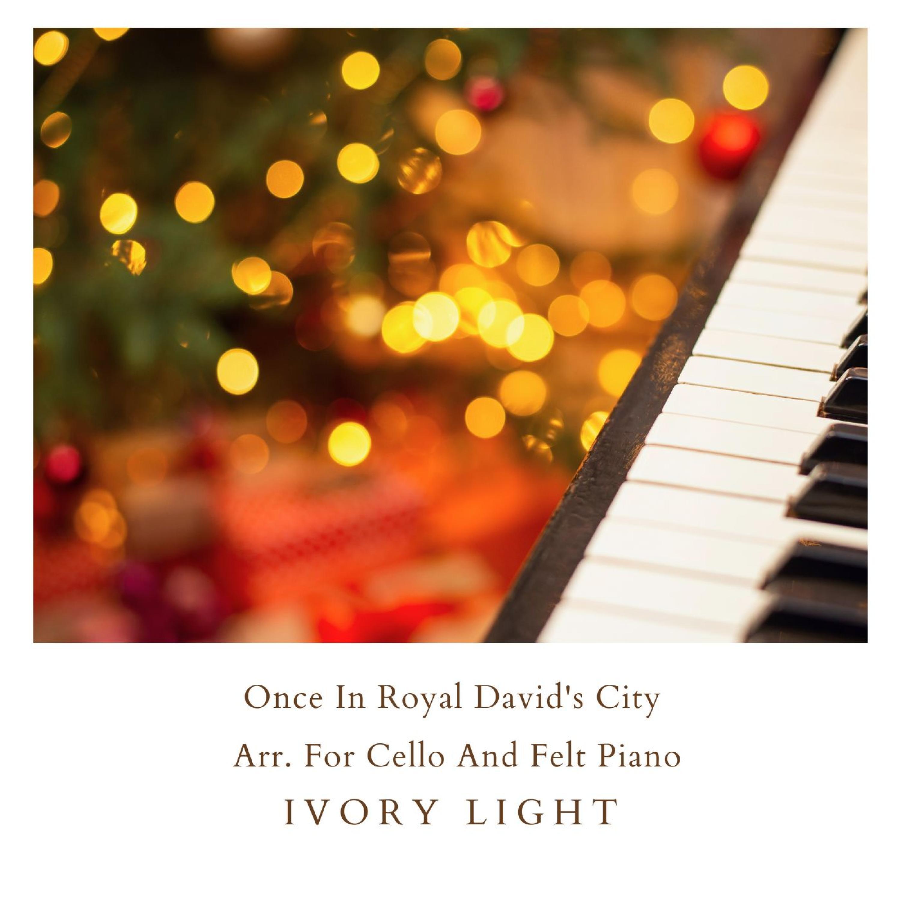 Релиз Once In Royal David's City Arr. For Cello And Felt Piano