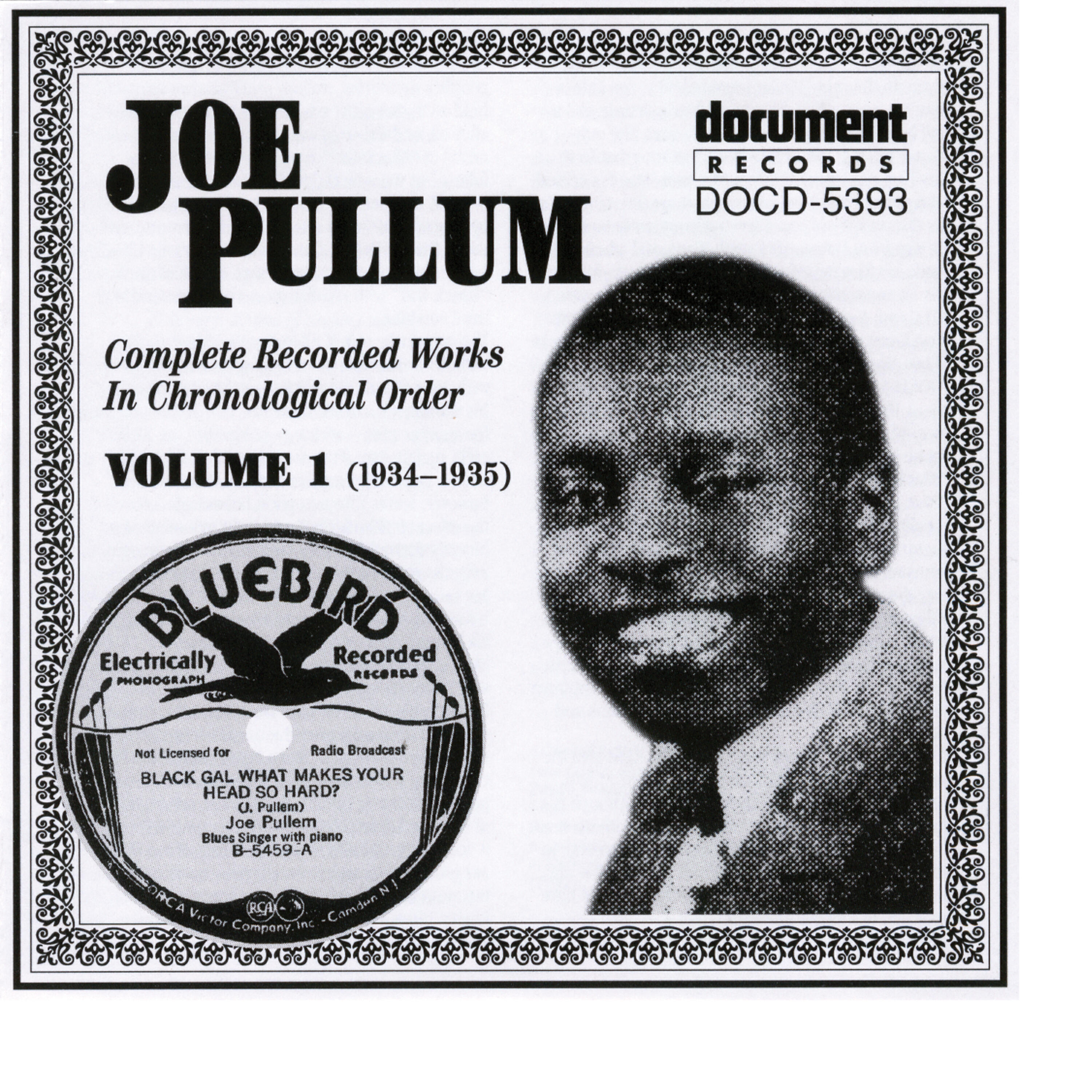 Релиз Joe Pullum Vol. 1 (1934-1935)
