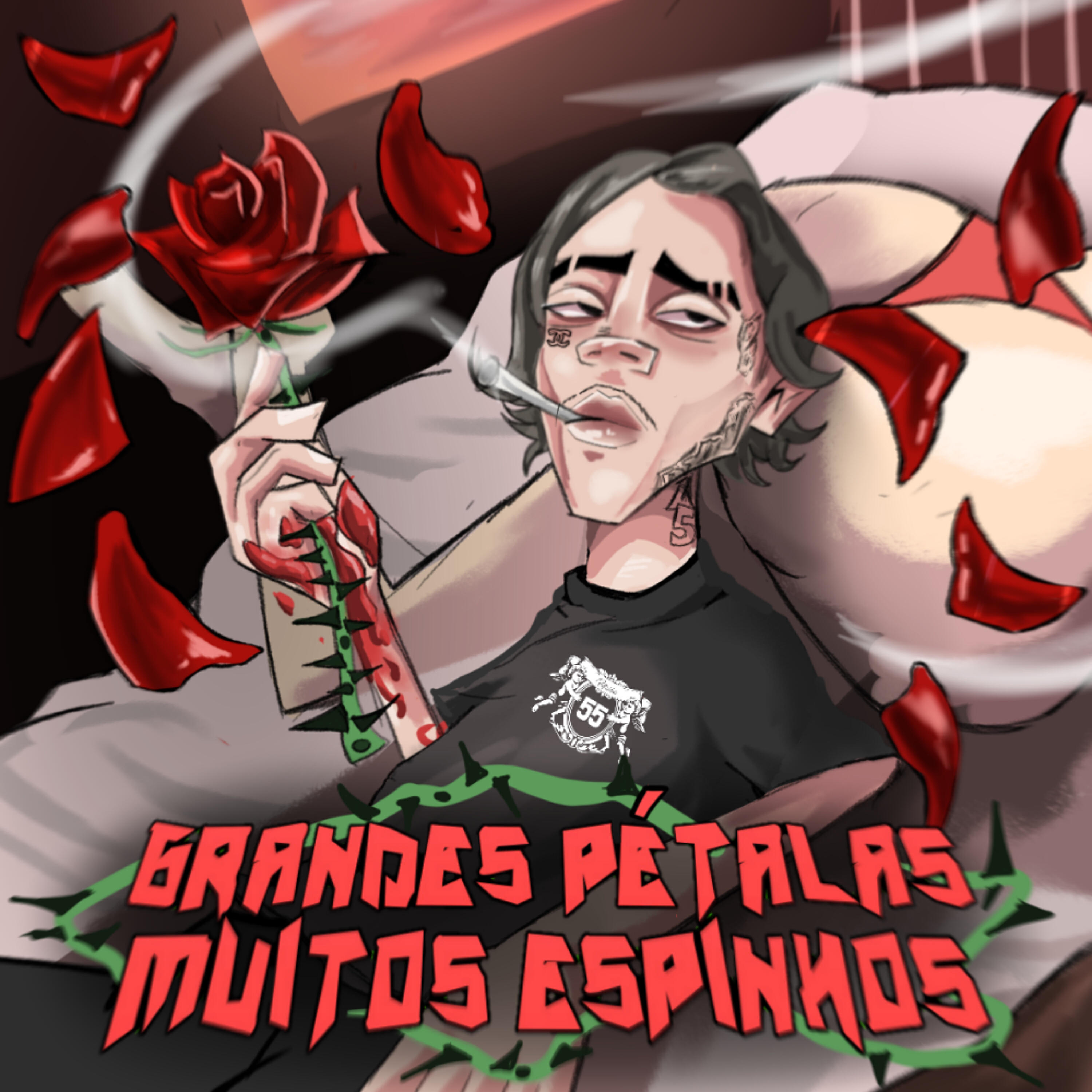 Релиз Grandes Pétalas Muitos Espinhos