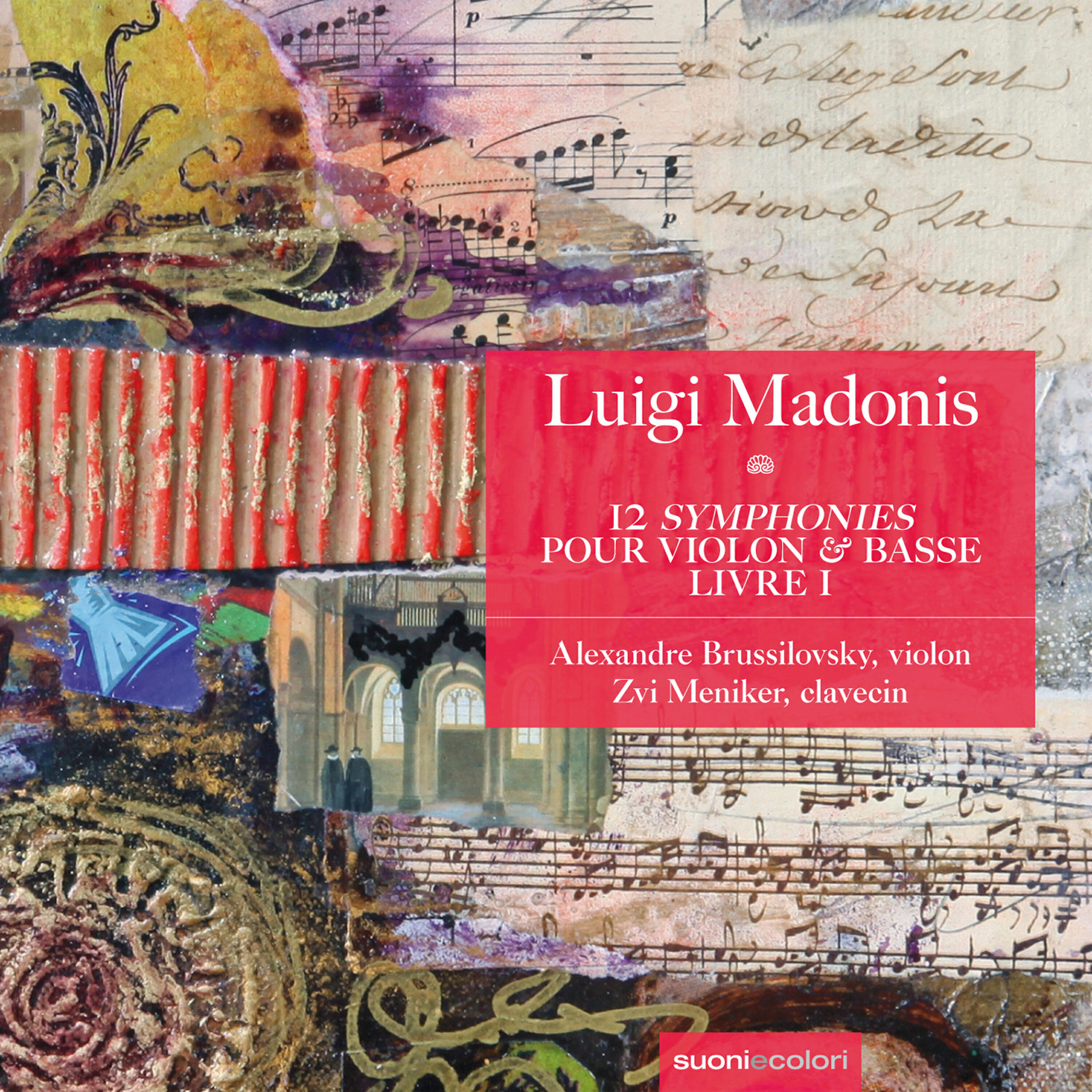Релиз Madonis: 12  « Symphonies » pour violon et basse - livre I - Sonates 1-6