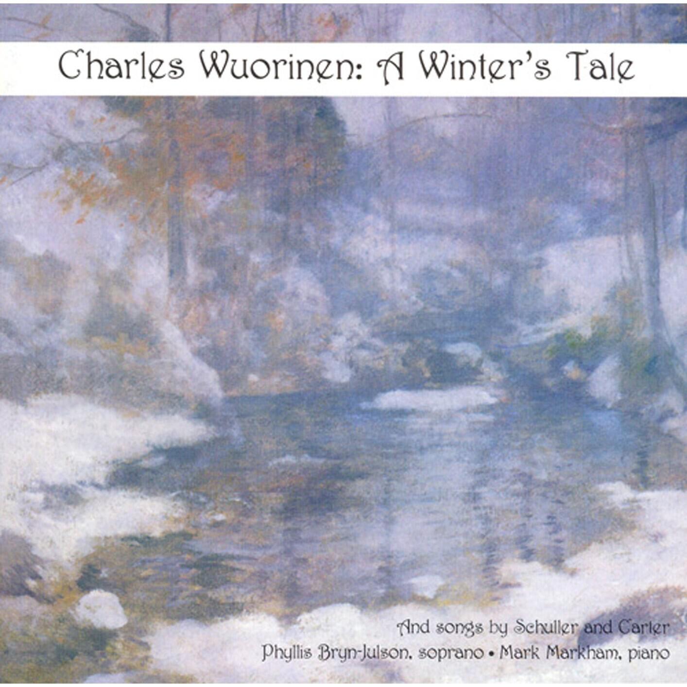 Релиз Wuorinen / Schuller / Carter: 3 Modern American Song Cycles