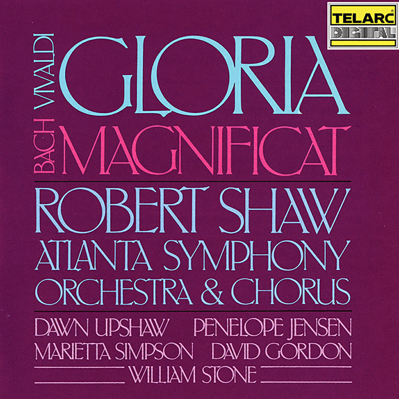 Релиз Vivaldi: Gloria in D Major, RV 589 - Bach: Magnificat in D Major, BWV 243