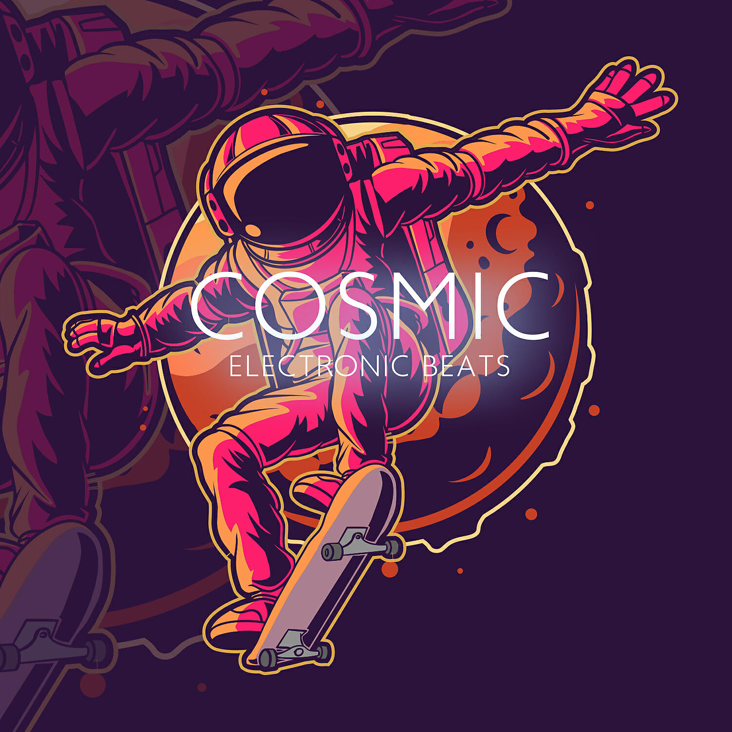 Релиз Cosmic Electronic Beats: Electronic Chill Music with Space Vibes