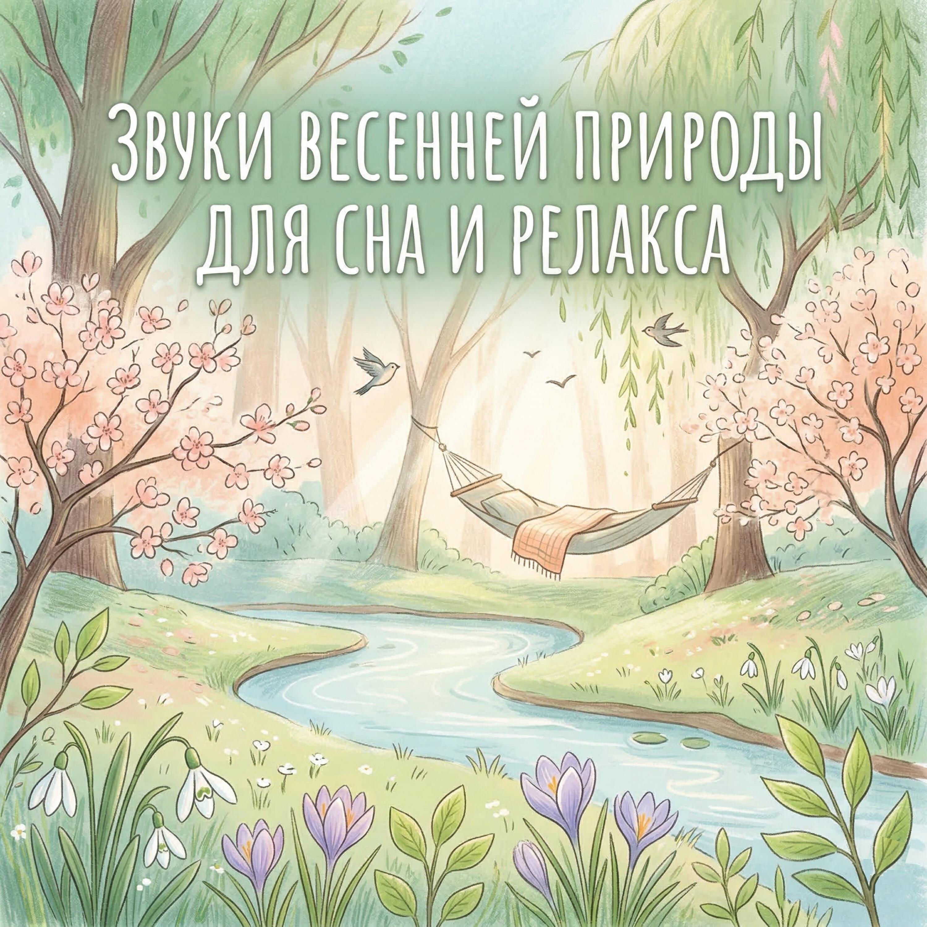 Релиз Звуки Весенней Природы для Сна и Релакса: лесной ручей и пение птиц