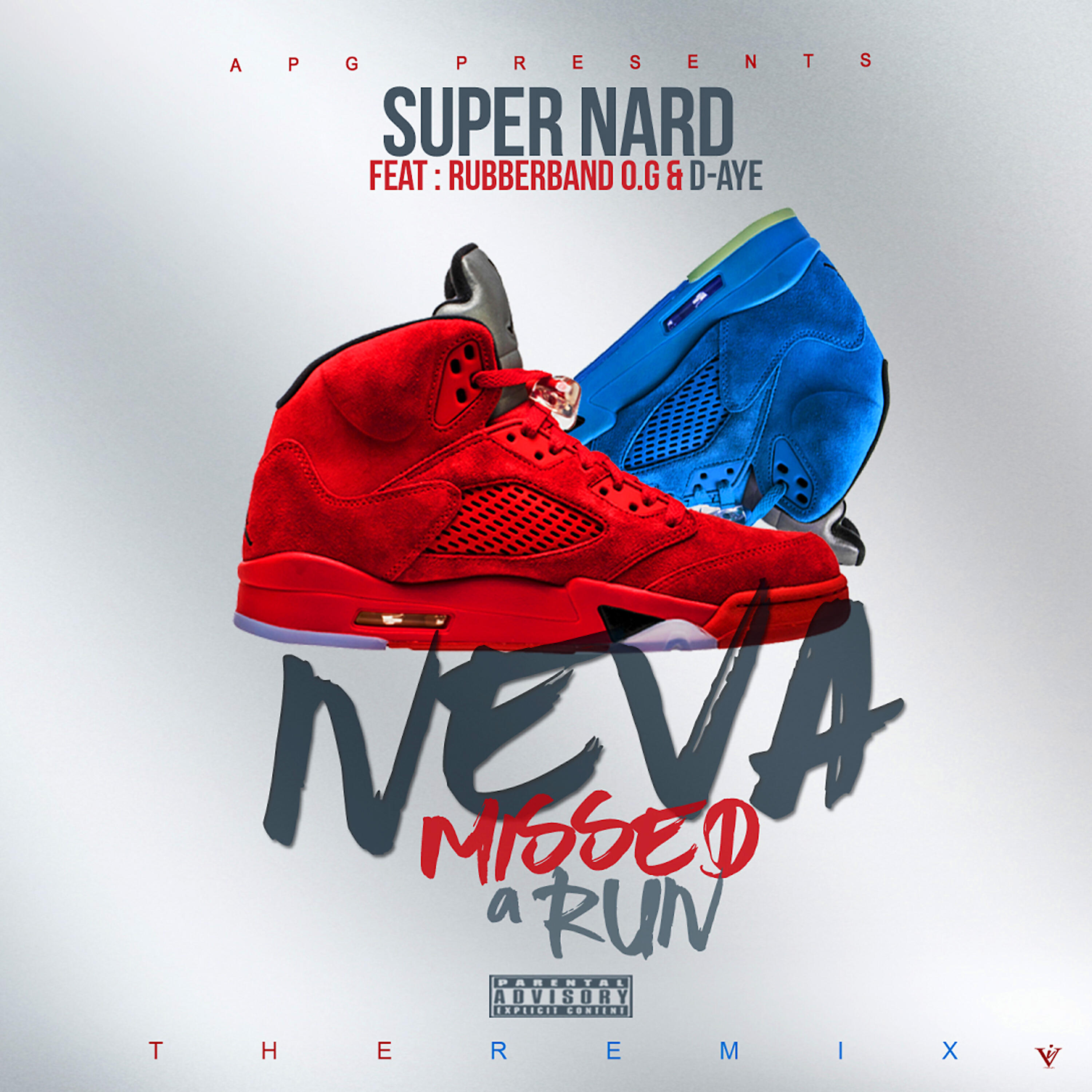 Релиз Neva Missed A Run (Remix) [feat. Rubberband OG & D-AYE]