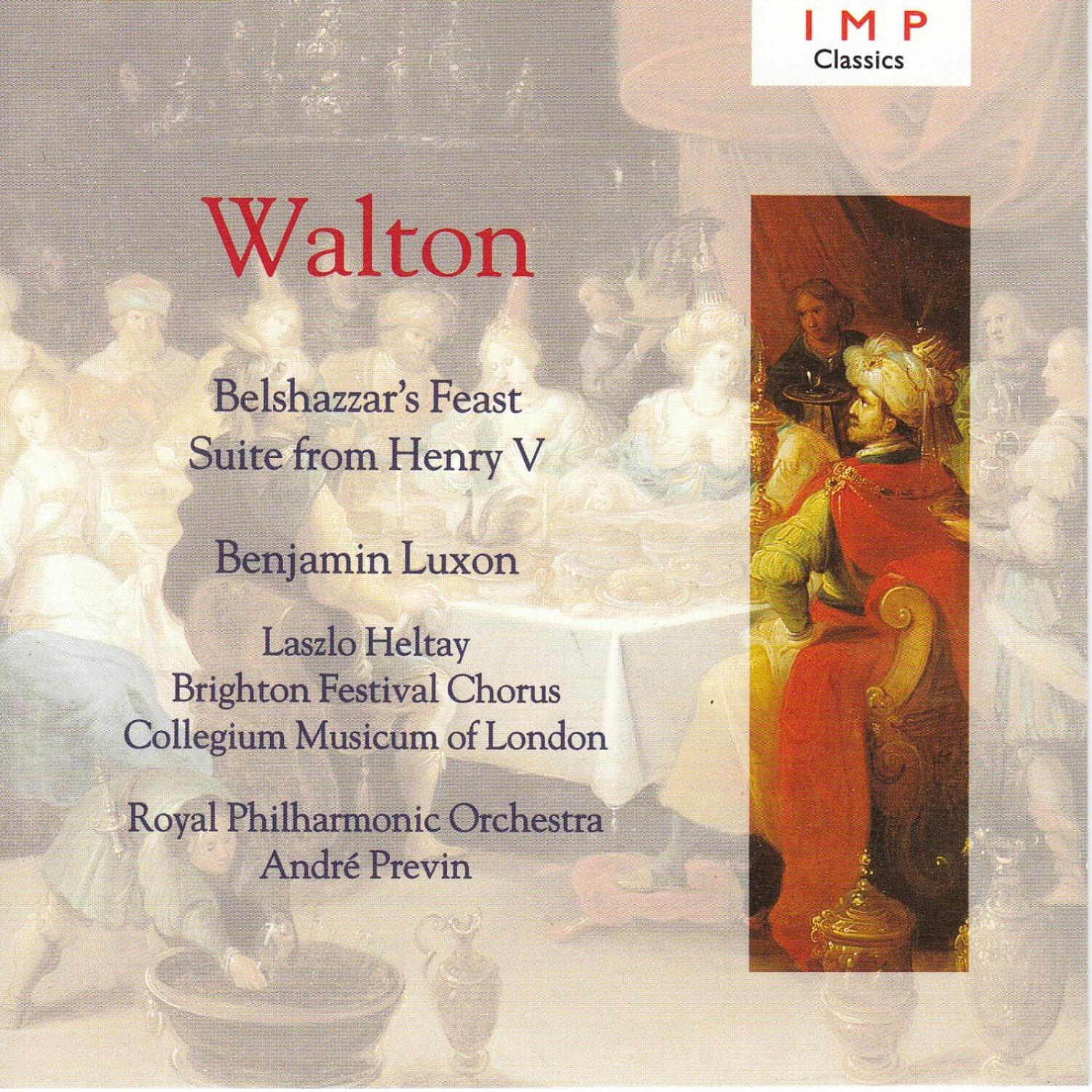 Релиз Walton: Belshazzar's Feast ; Henry V Suite