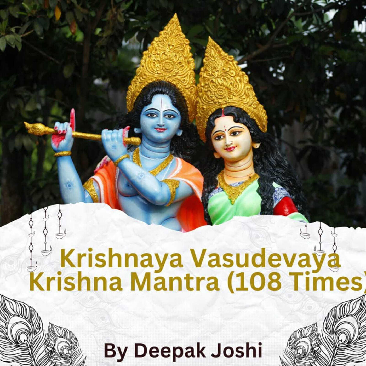 Постер альбома Krishnaya Vasudevaya Krishna Mantra (108 Times)